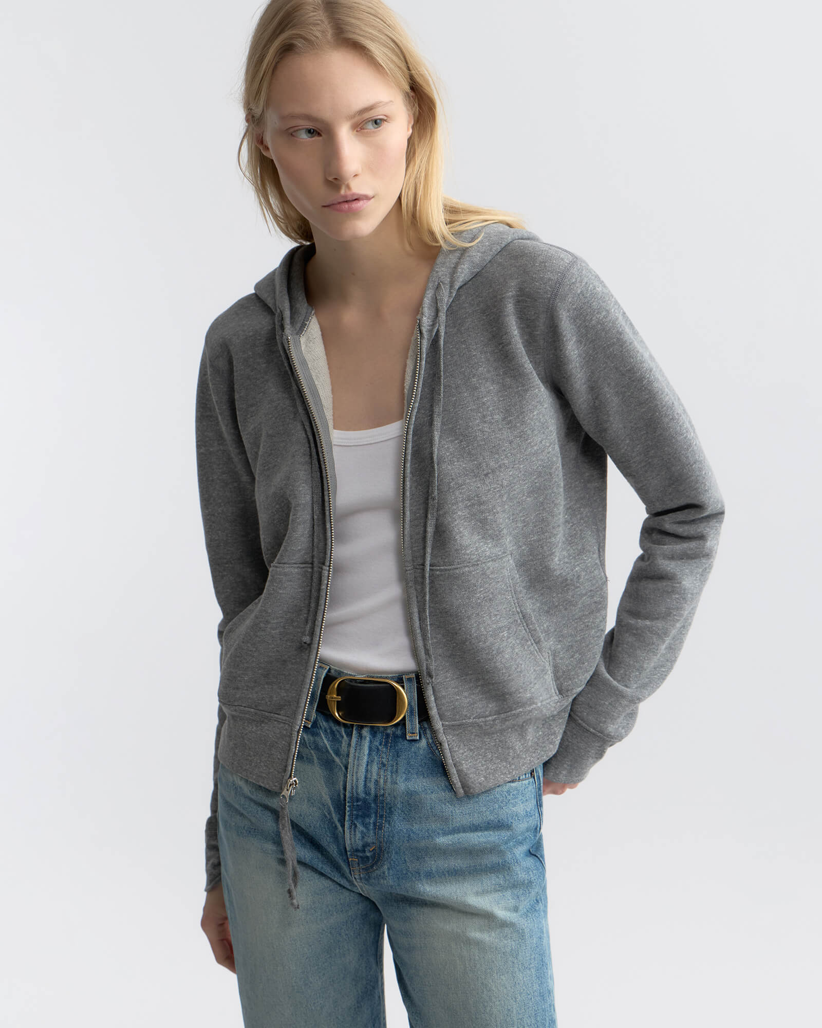 Nili Lotan - CALLIE ZIP UP HOODIE - Image 4