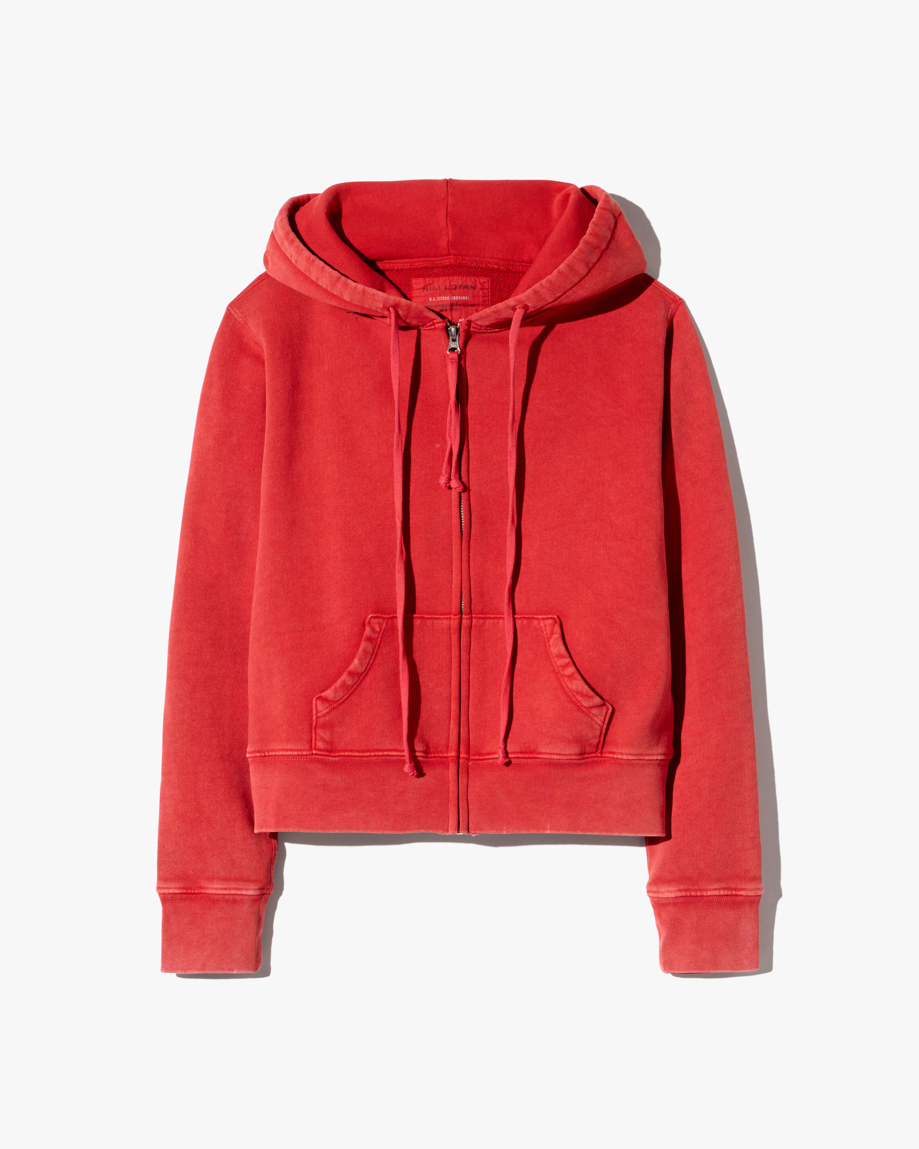 Nili Lotan - CALLIE ZIP UP NL PRINT HOODIE