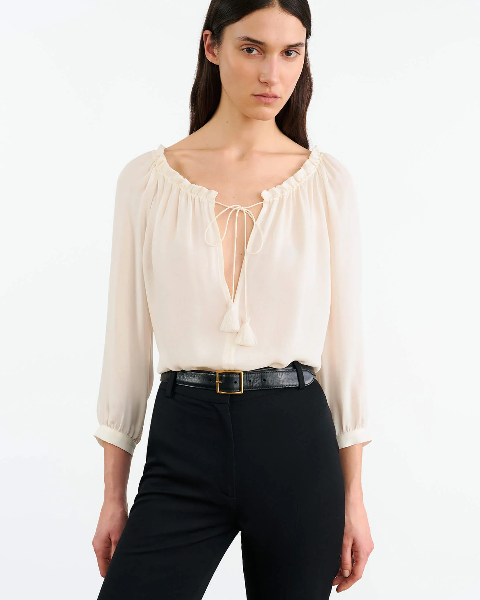 Nili Lotan - CARLEY SILK BLOUSE - Image 2