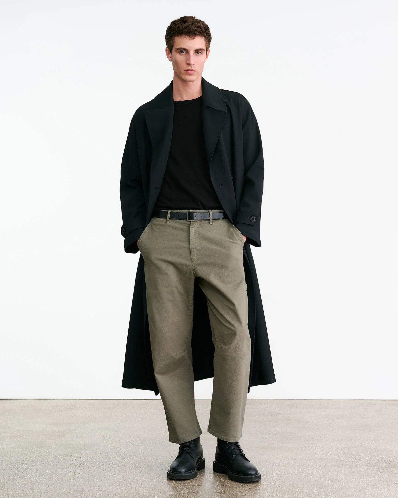 Nili Lotan - CARPENTER COTTON PANT - Image 6