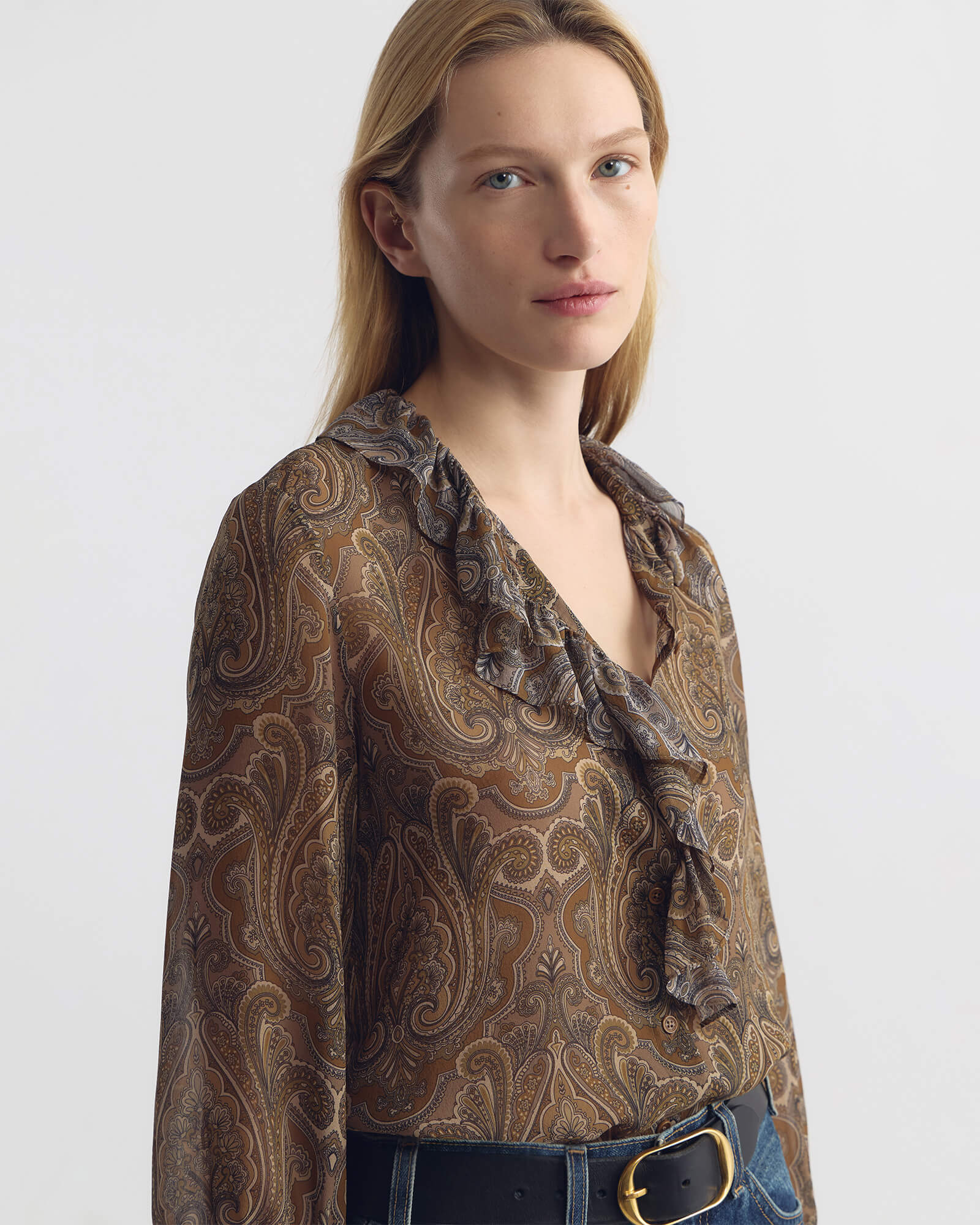 Nili Lotan - CECILY SILK SHIRT - Image 3