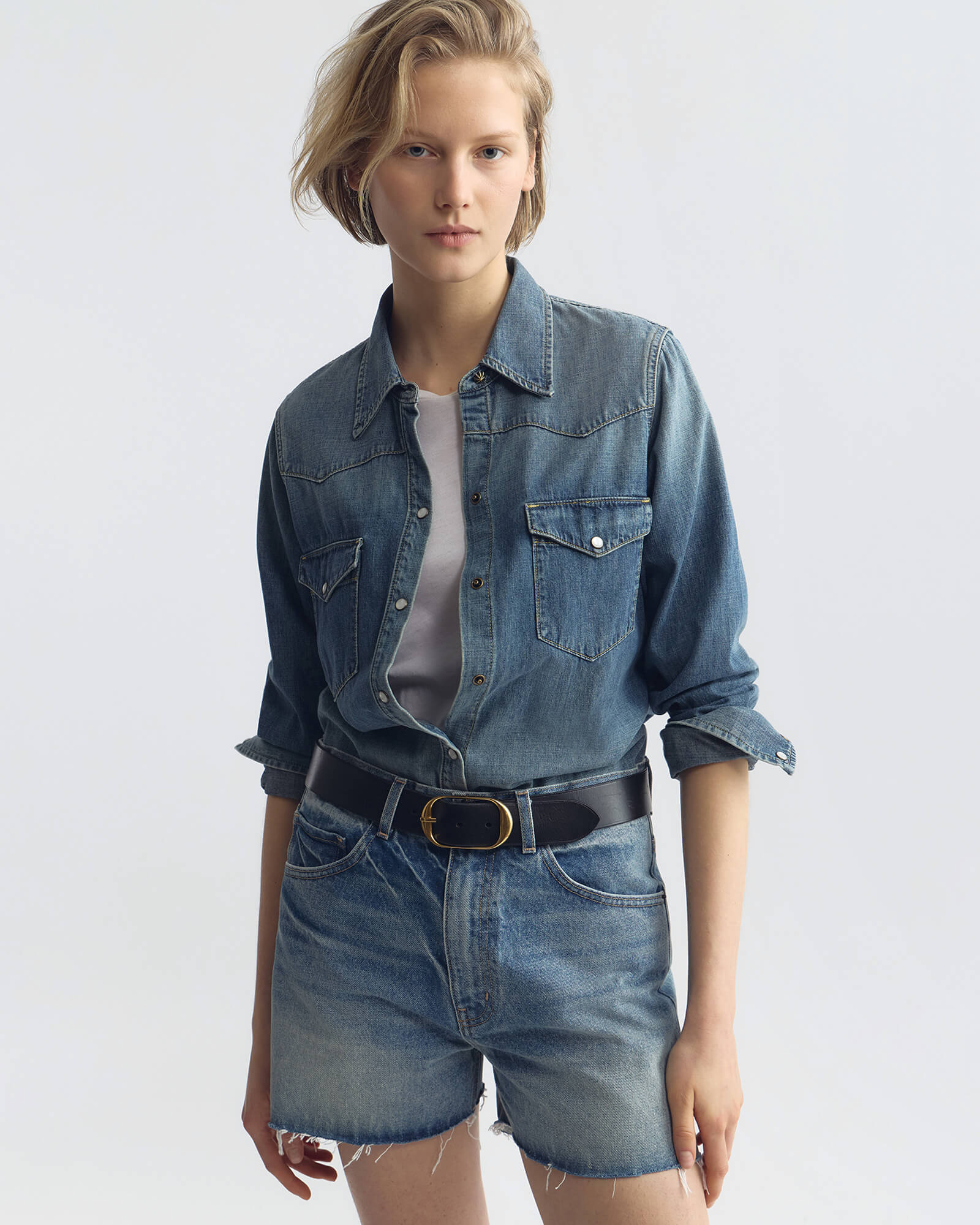 Nili Lotan - COBAIN DENIM SHORT - Image 2