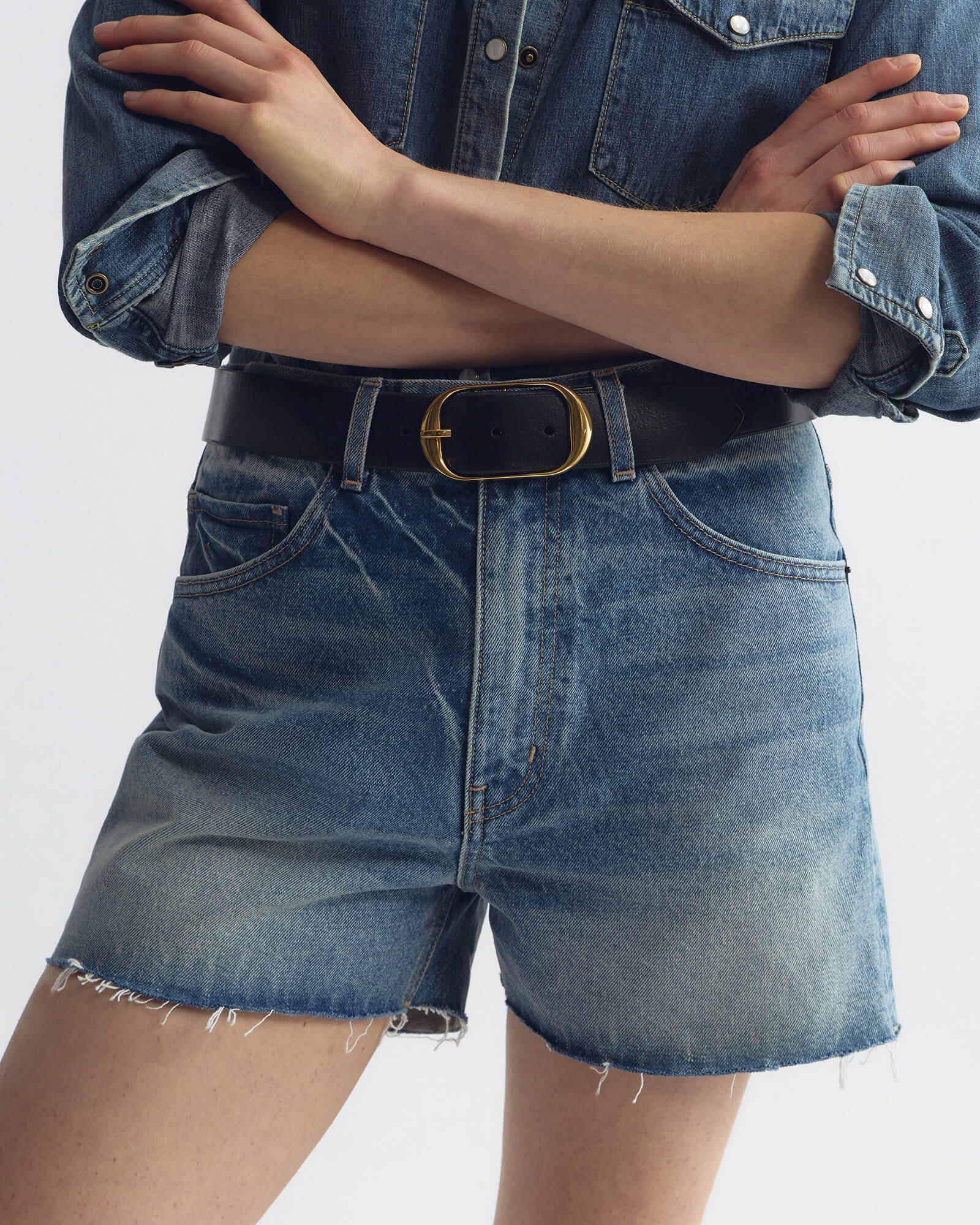 Nili Lotan - COBAIN DENIM SHORT - Image 3