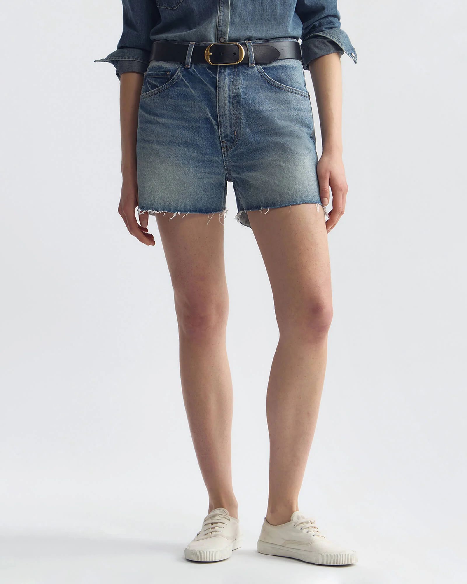 Nili Lotan - COBAIN DENIM SHORT - Image 5