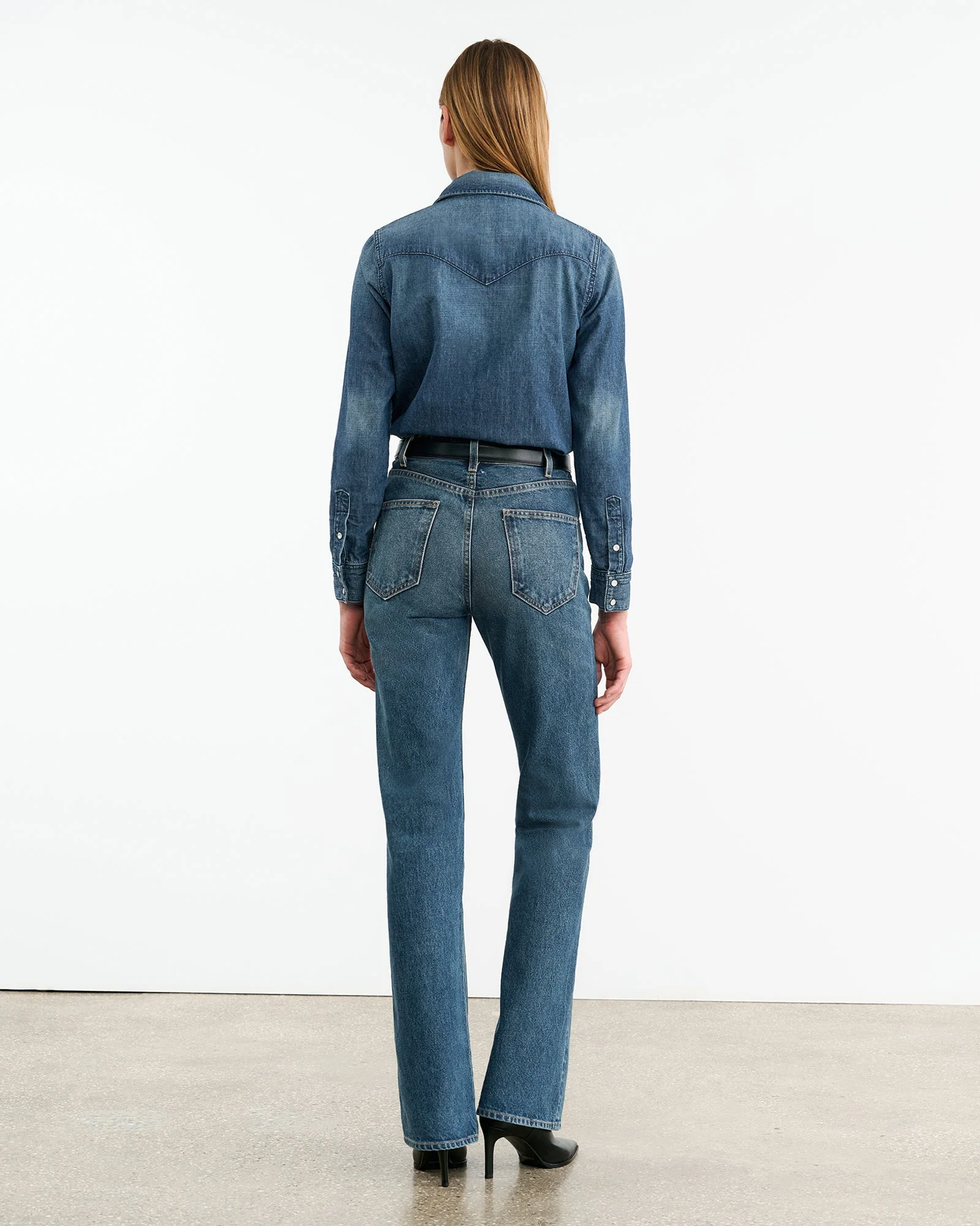 Nili Lotan - COLLINS DENIM SHIRT - Image 5