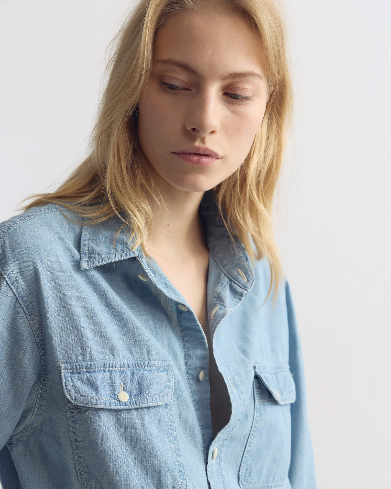 Nili Lotan - DAVINA DENIM SHIRT - Image 3