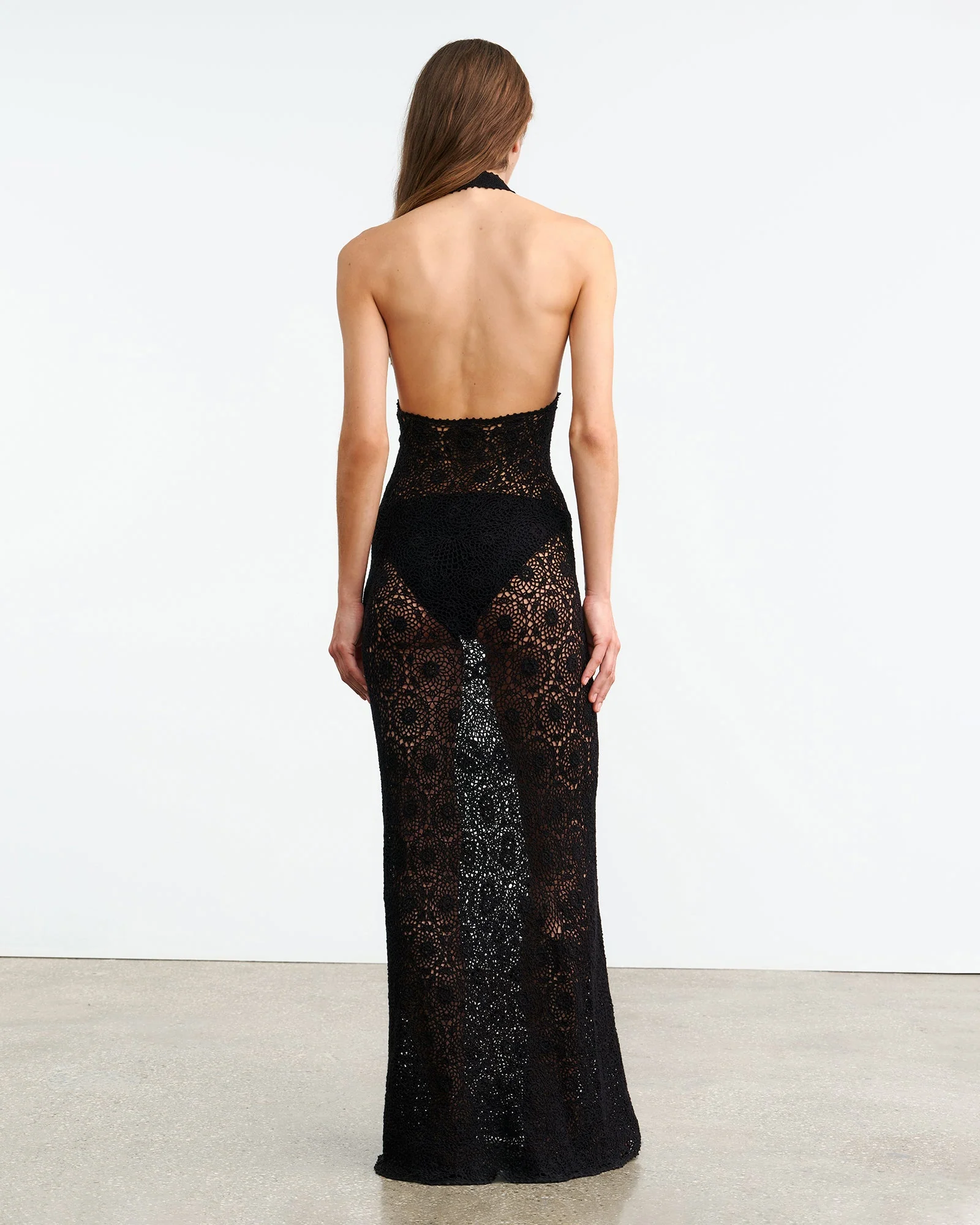 Nili Lotan - EDDIE KNIT HALTER DRESS - Image 4