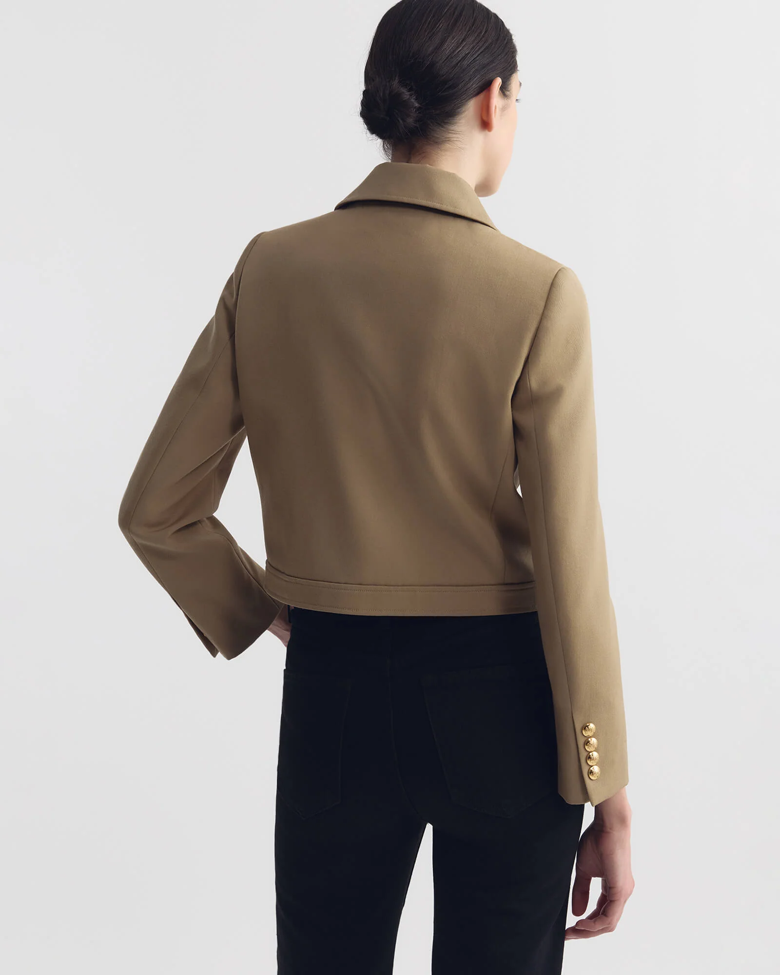 Nili Lotan - EDNA CROPPED WOOL JACKET - Image 5