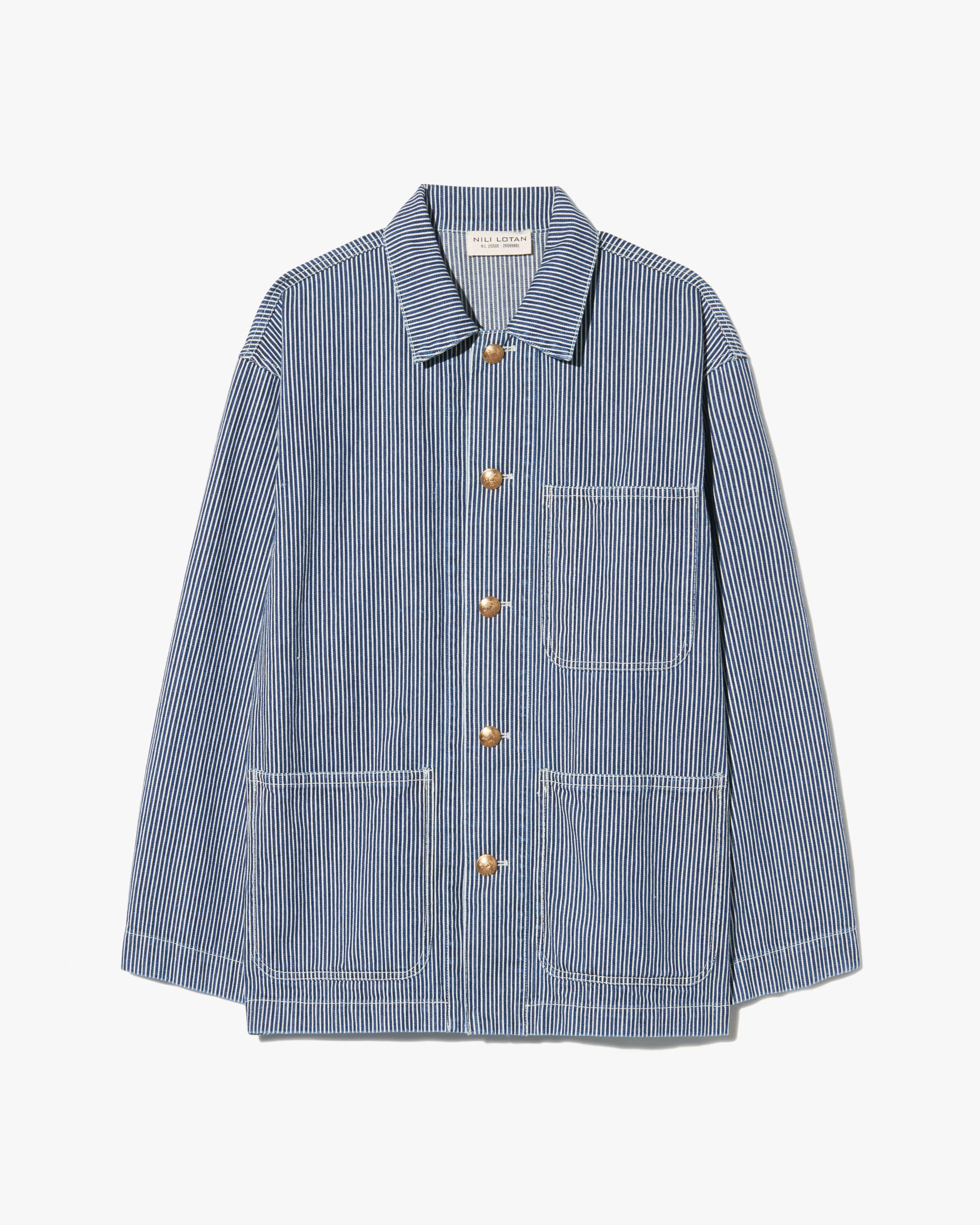 Nili Lotan - FRANKLIN STRIPED JACKET