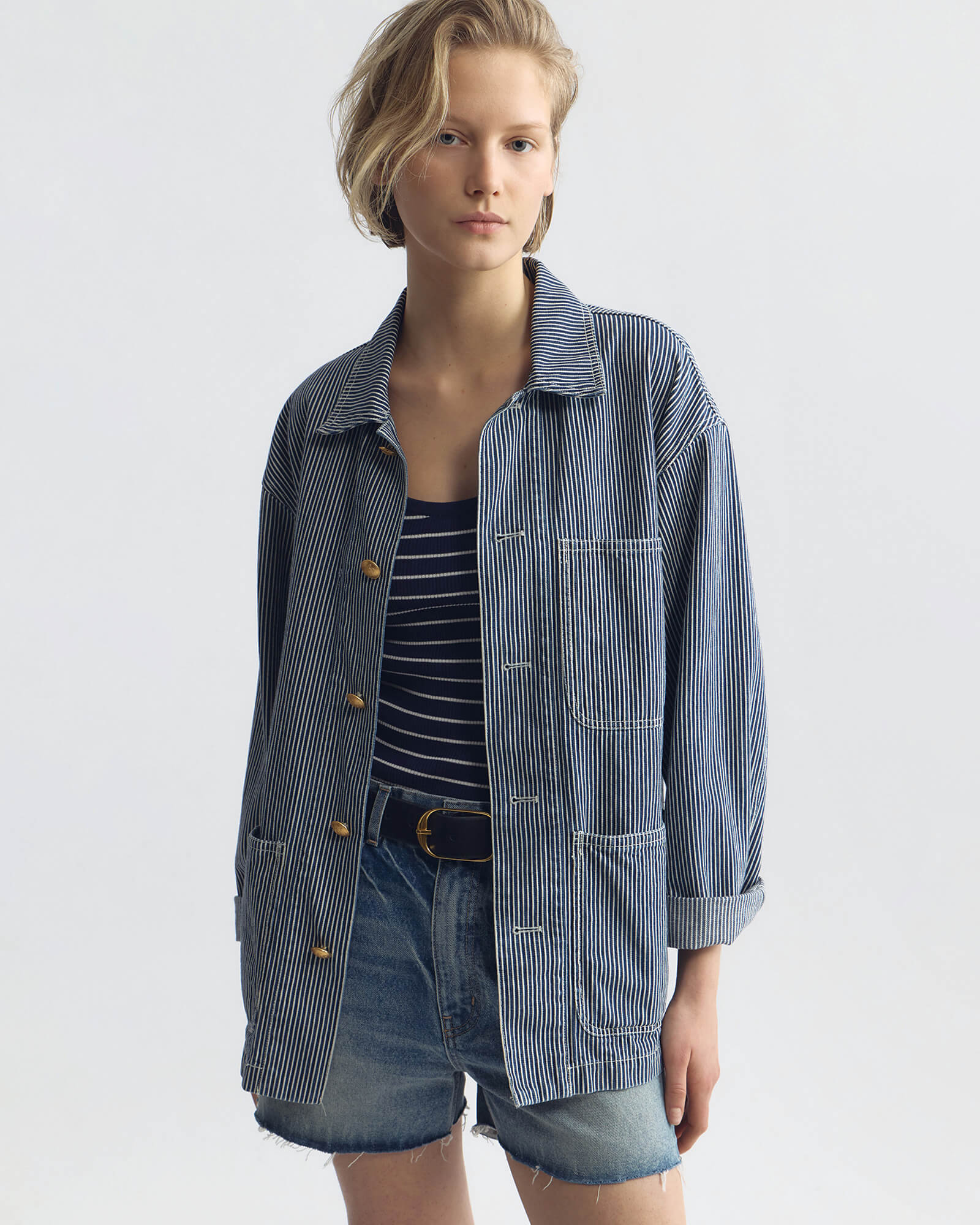 Nili Lotan - FRANKLIN STRIPED JACKET - Image 2