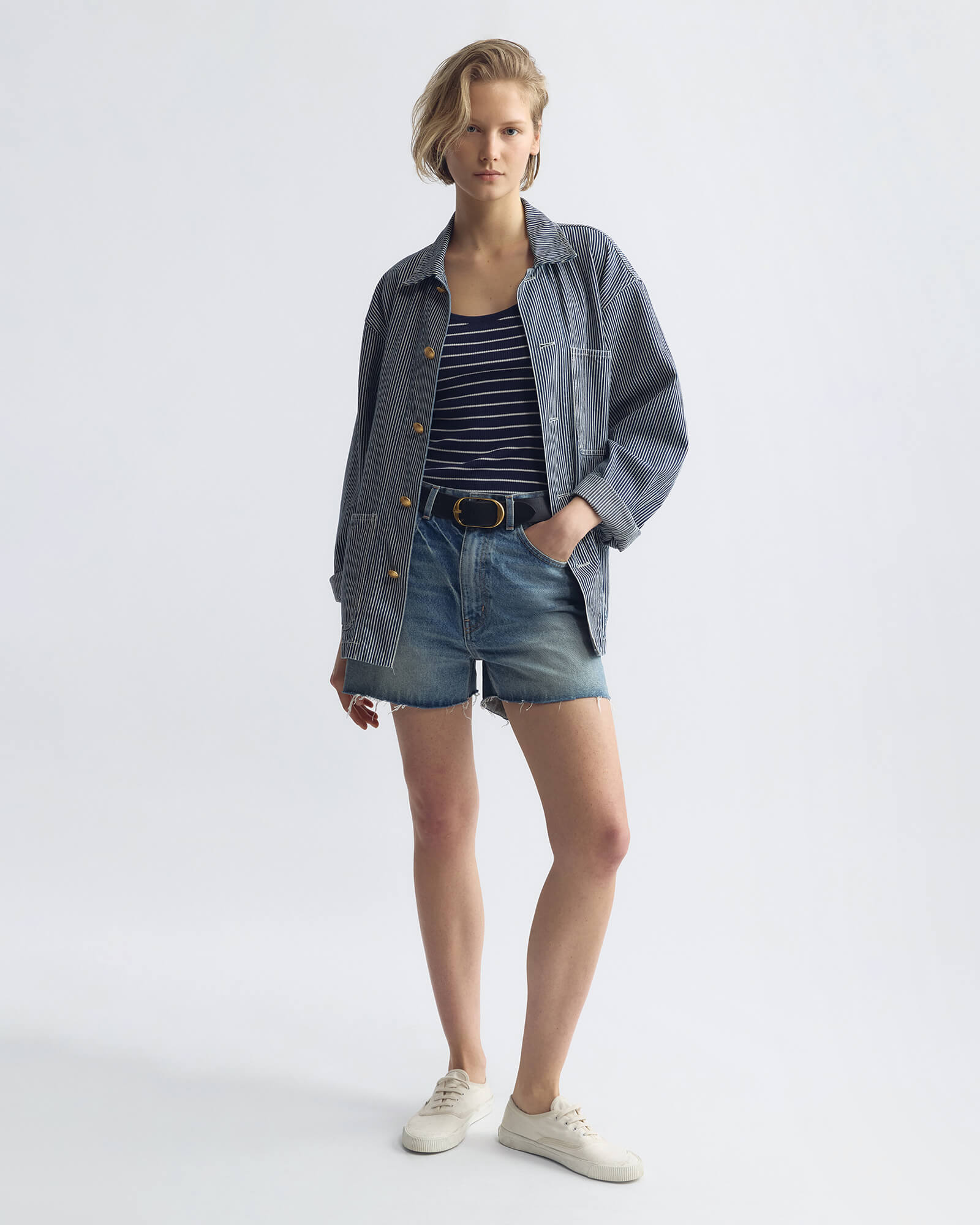 Nili Lotan - FRANKLIN STRIPED JACKET - Image 6