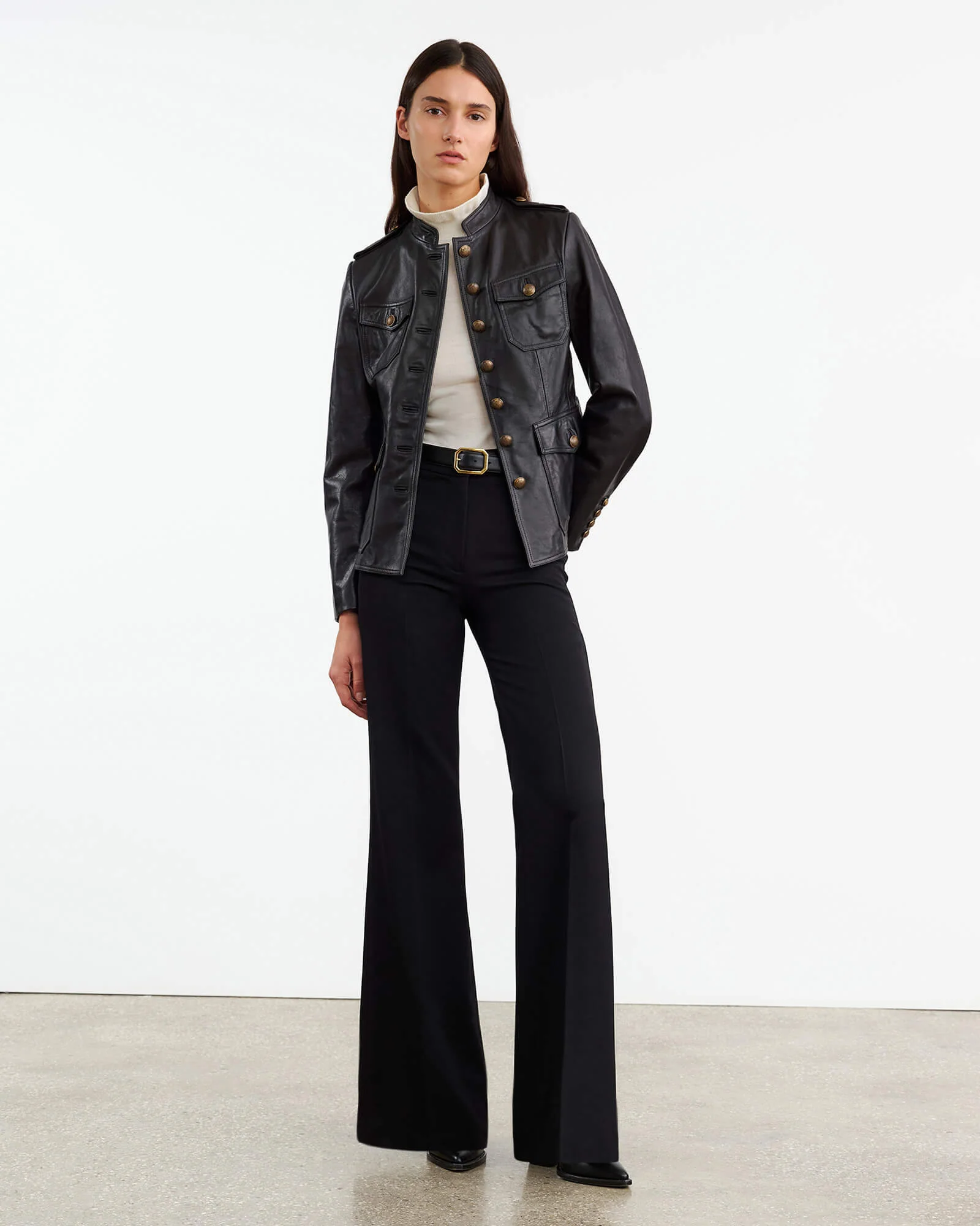 Nili Lotan - GERALDINE LEATHER JACKET - Image 6