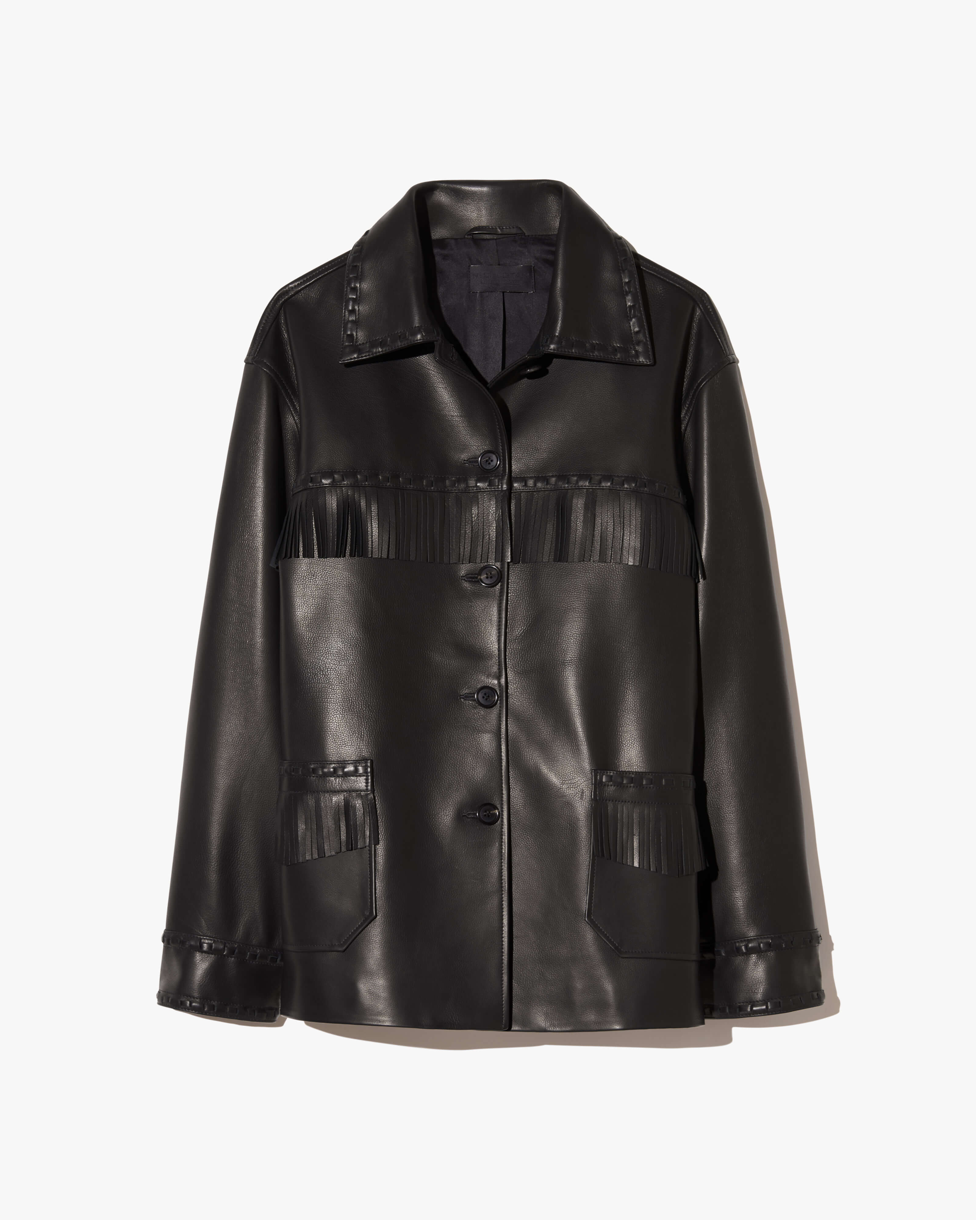 Nili Lotan - GUS FRINGE LEATHER JACKET