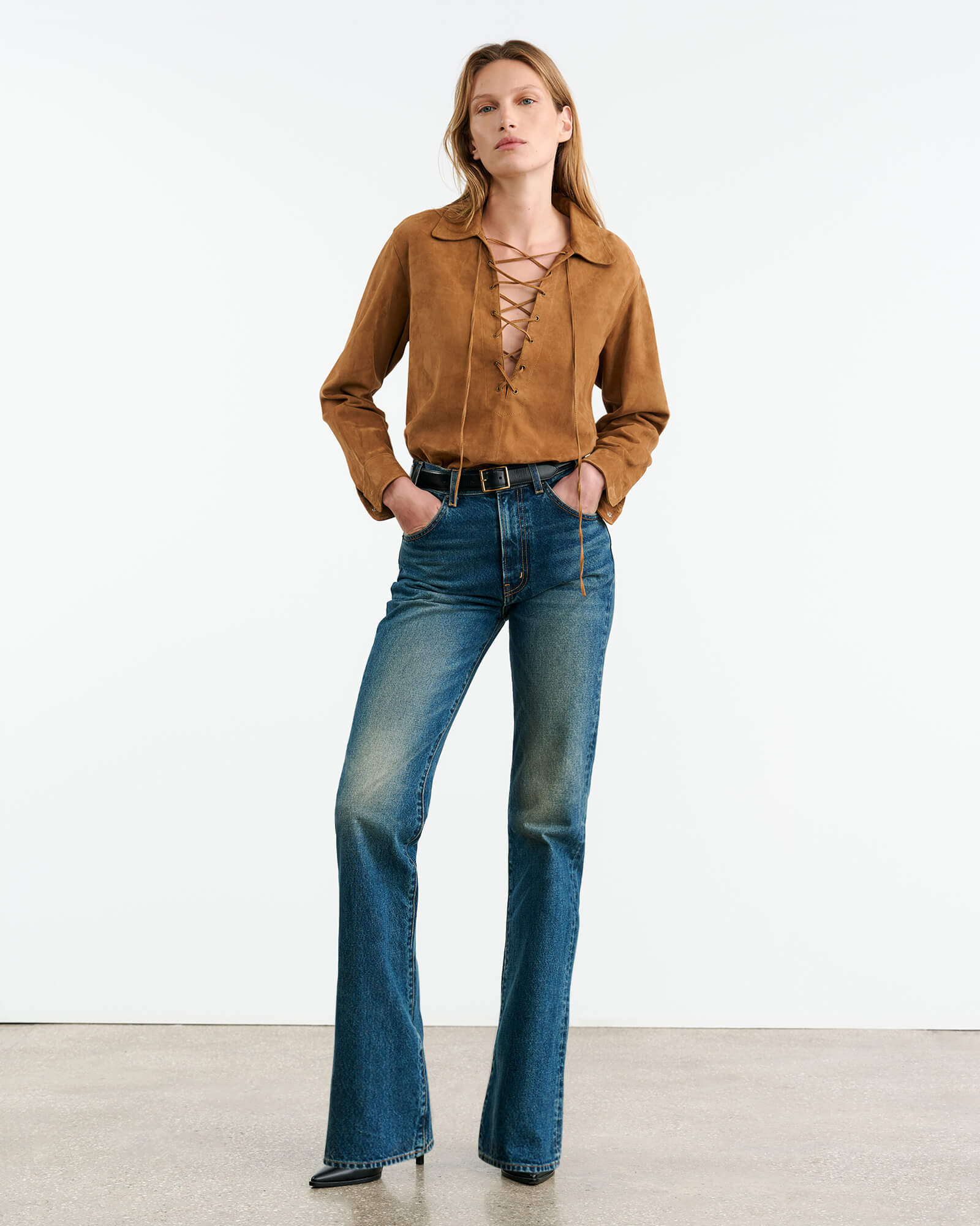 Nili Lotan - JIMI SUEDE SHIRT - Image 4