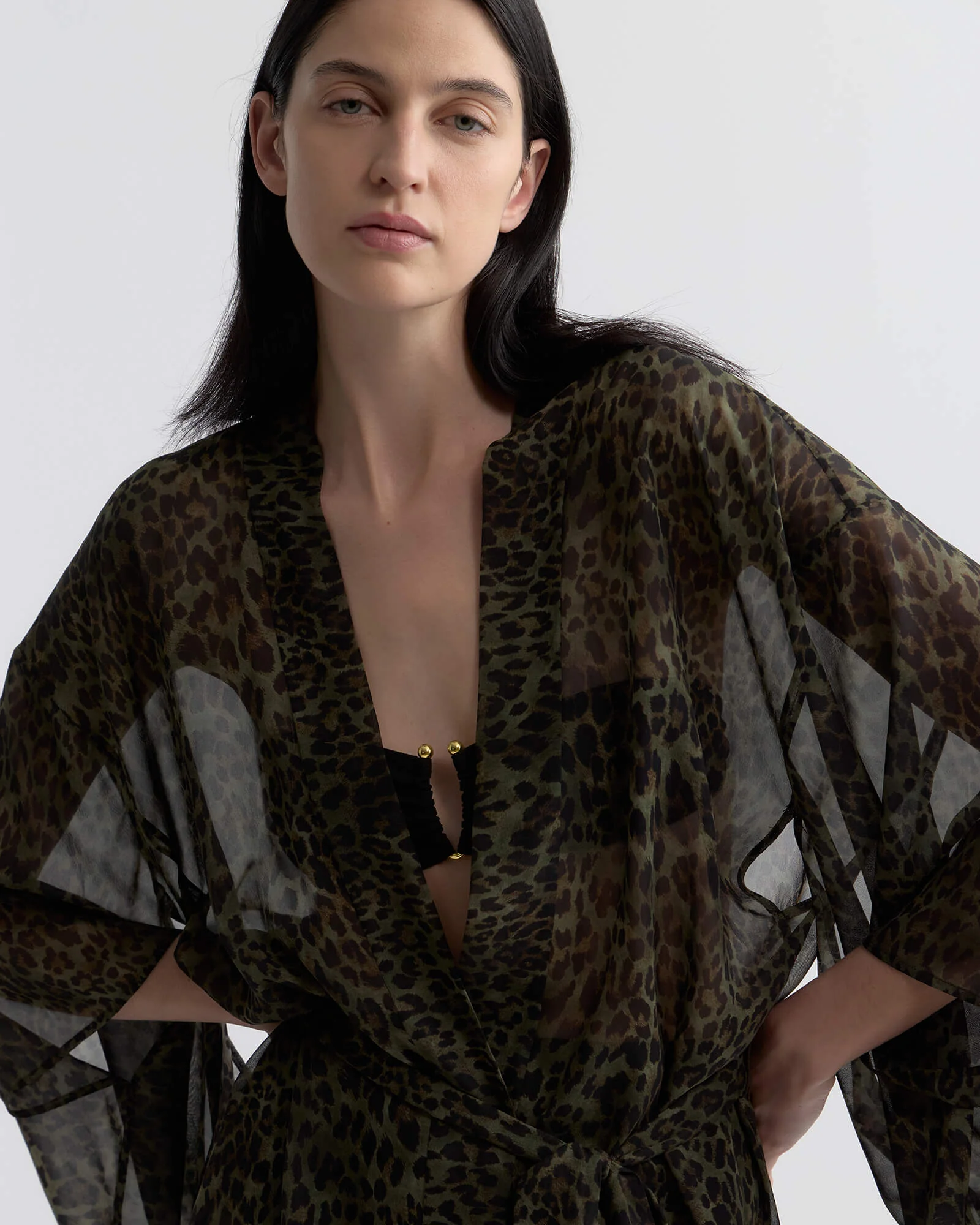 Nili Lotan - KIMA SILK KIMONO - Image 3