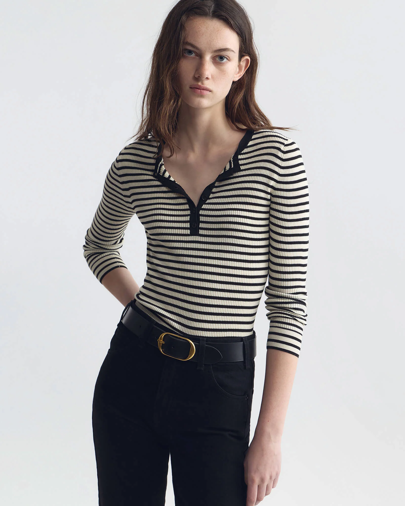 Nili Lotan - KYRIE STRIPE SWEATER - Image 2