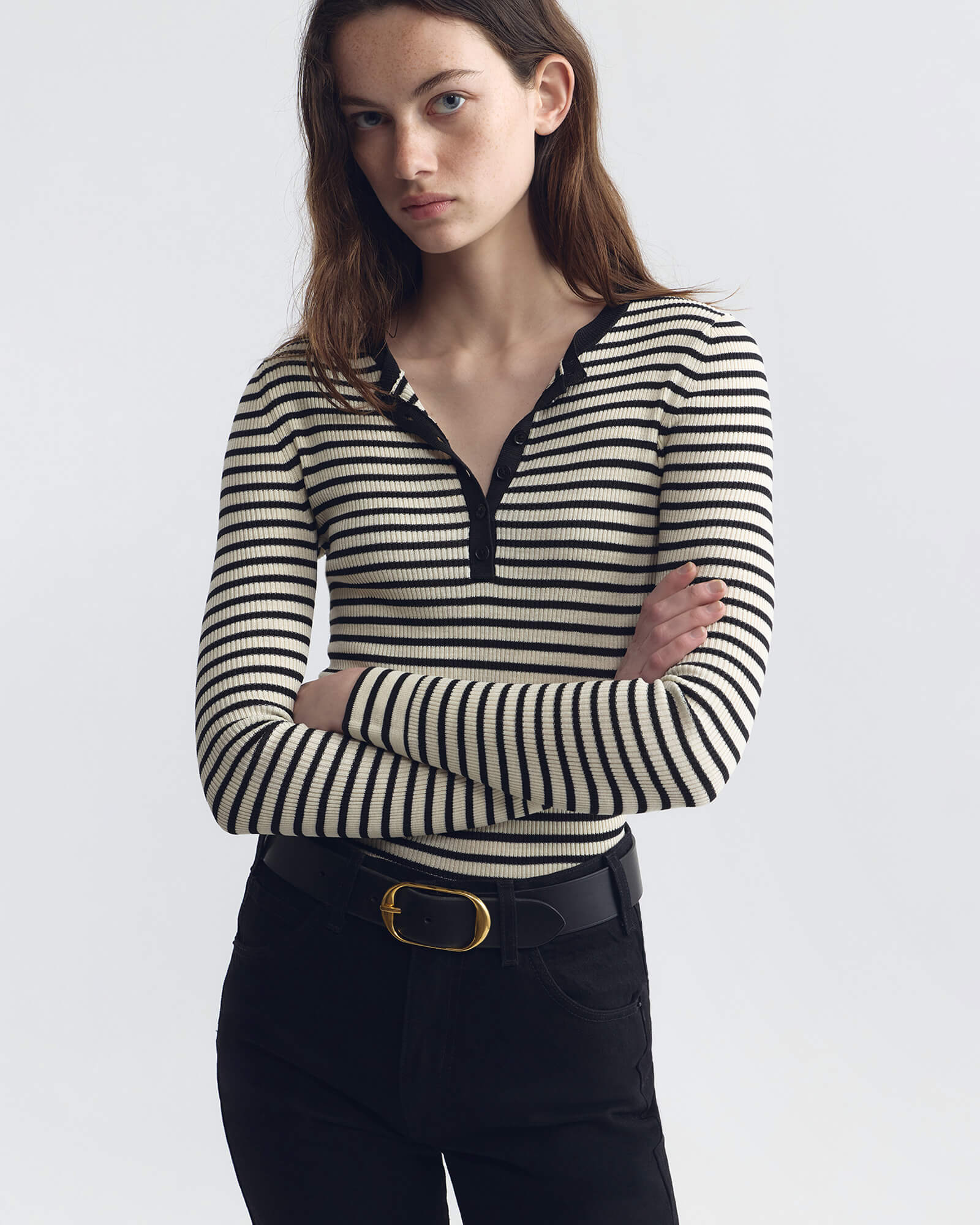 Nili Lotan - KYRIE STRIPE SWEATER - Image 4