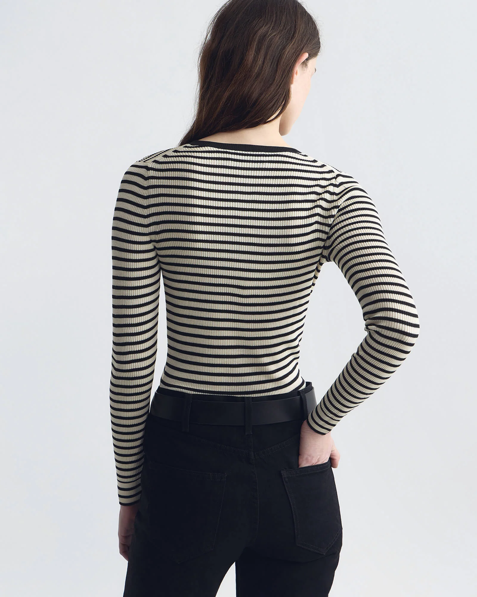 Nili Lotan - KYRIE STRIPE SWEATER - Image 5