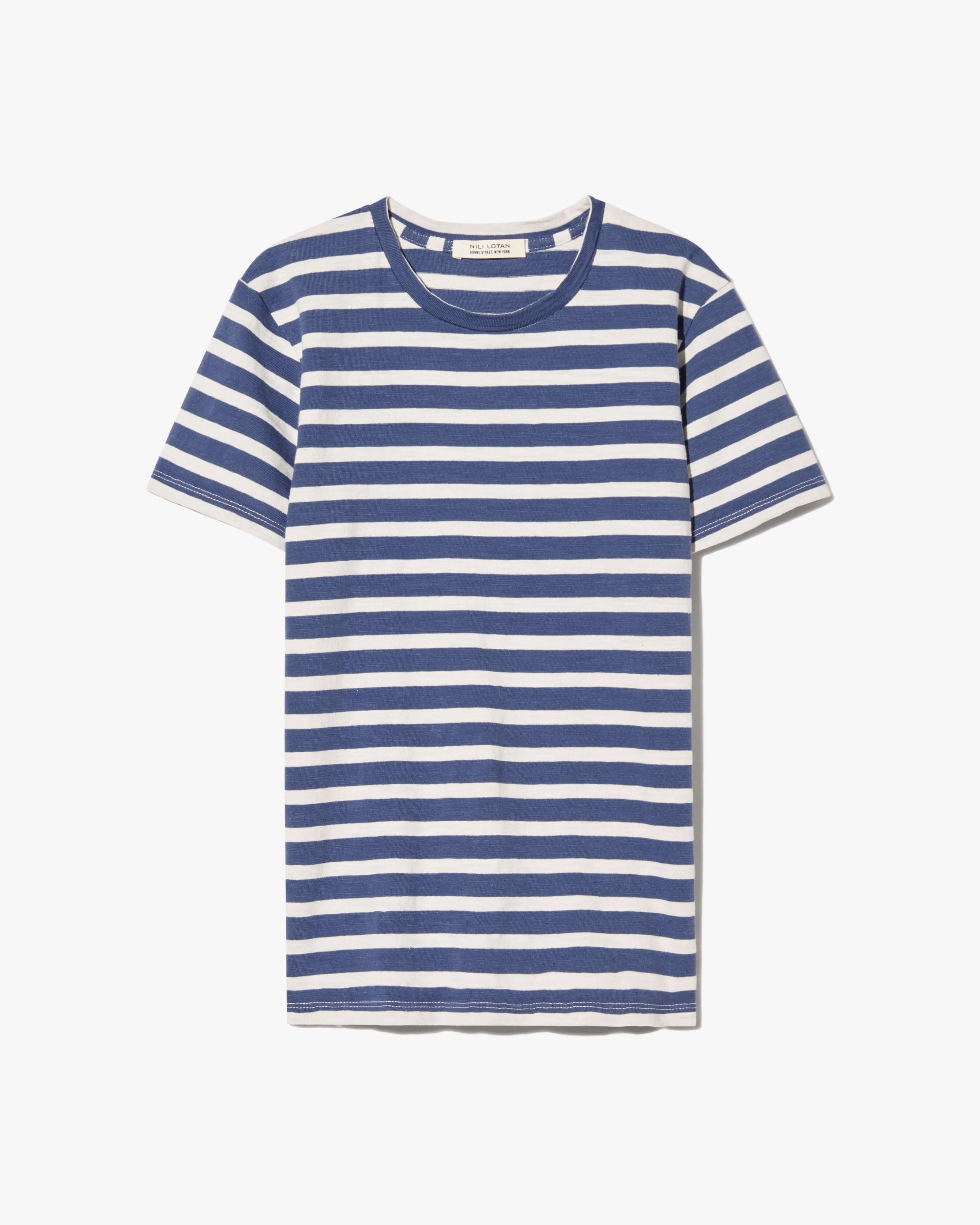Nili Lotan - LANA CREWNECK STRIPED TEE