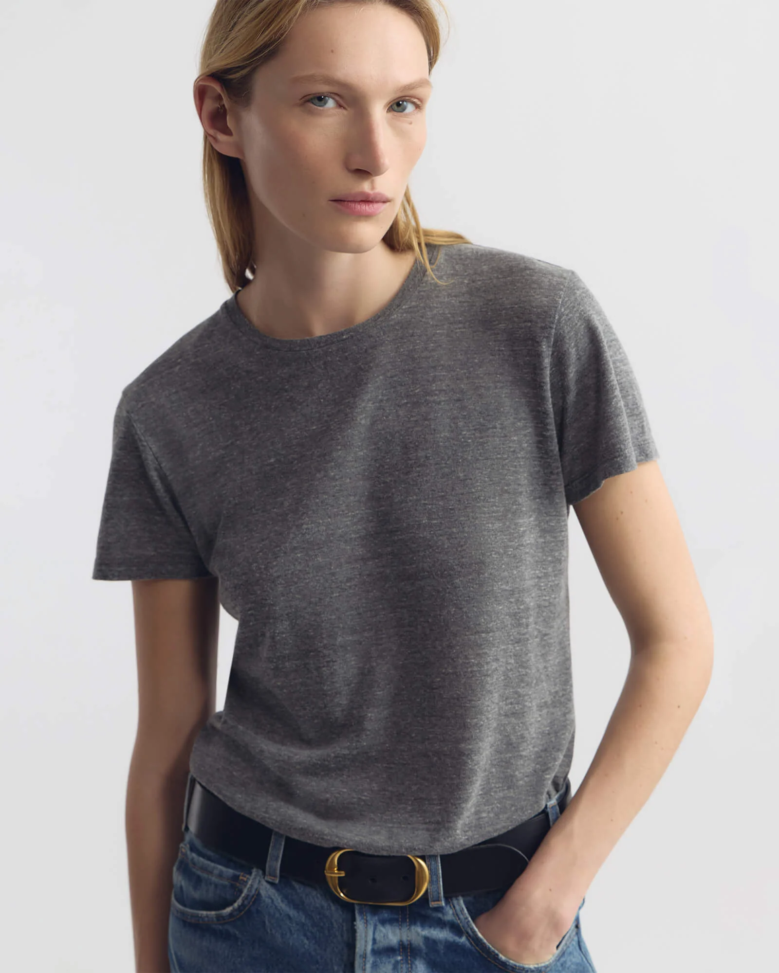 Nili Lotan - LANA CREWNECK TEE - Image 3