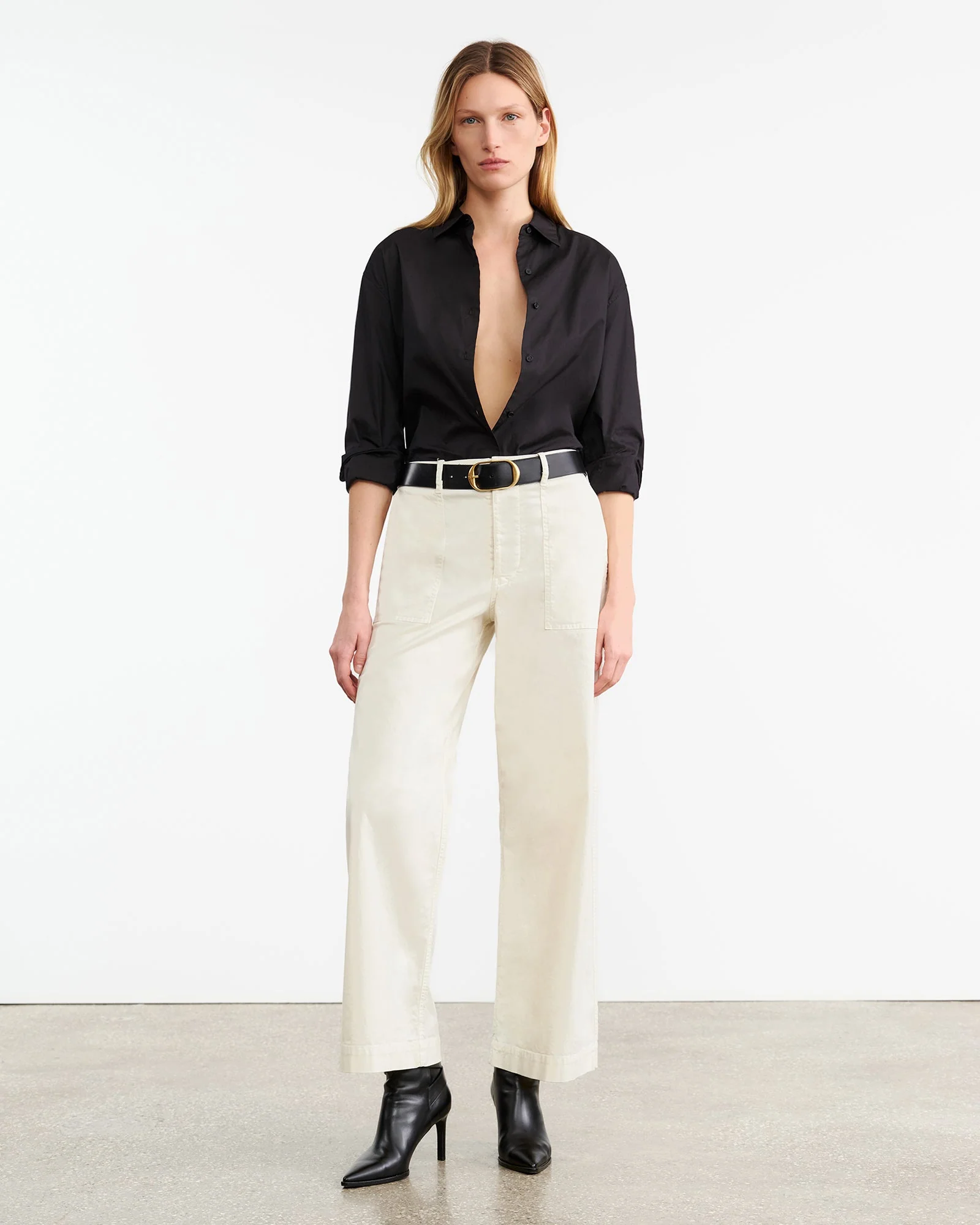 Nili Lotan - LEON COTTON BOY PANT - Image 11