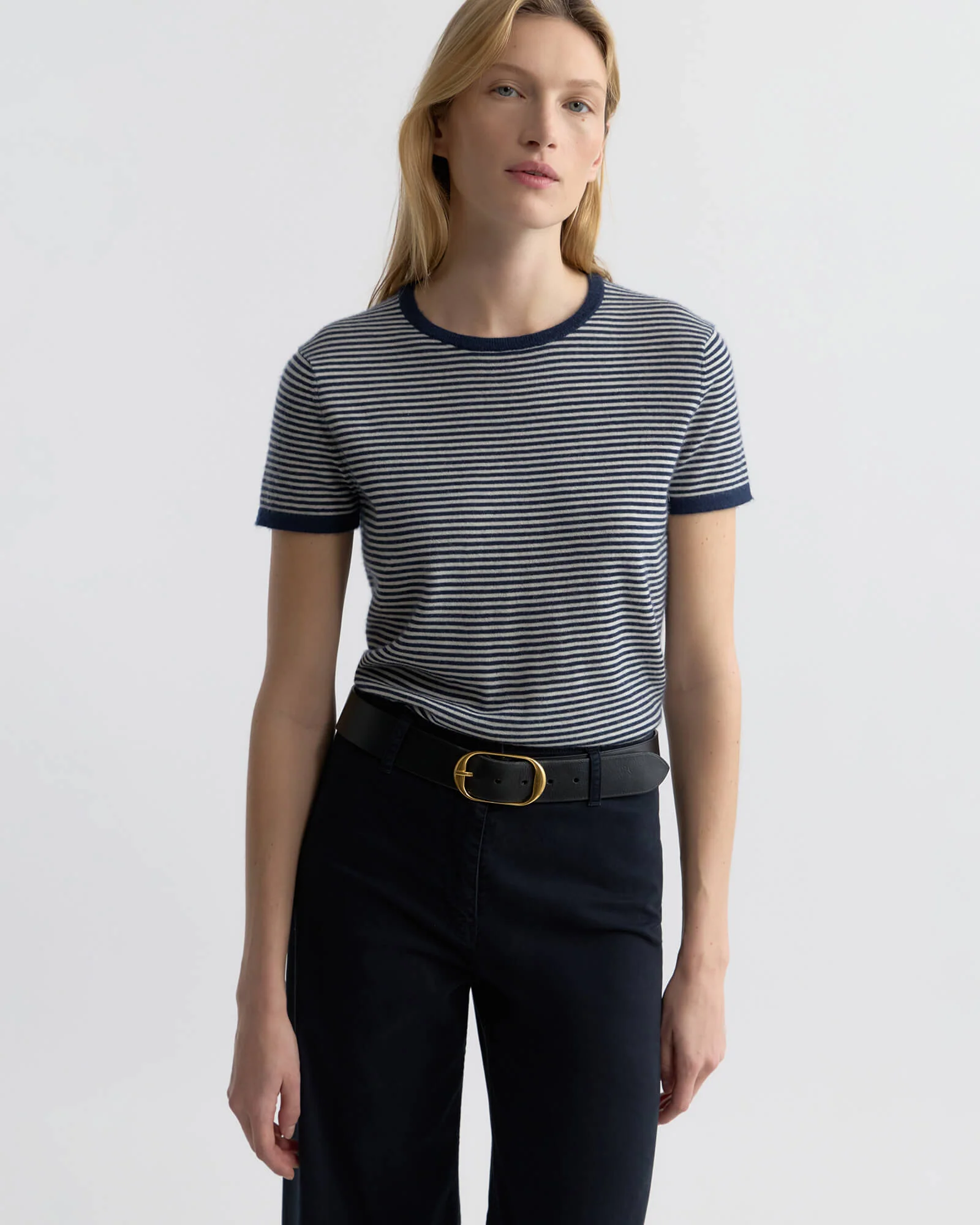 Nili Lotan - LINKA STRIPE CASHMERE SWEATER - Image 2