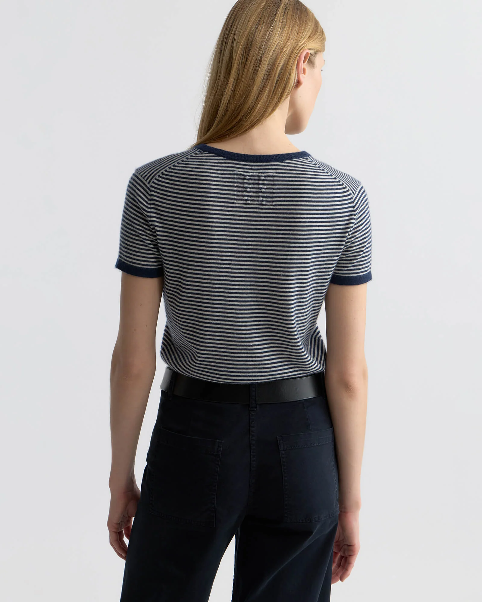 Nili Lotan - LINKA STRIPE CASHMERE SWEATER - Image 4