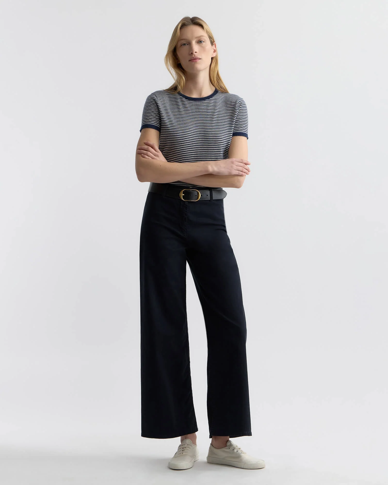 Nili Lotan - LINKA STRIPE CASHMERE SWEATER - Image 5