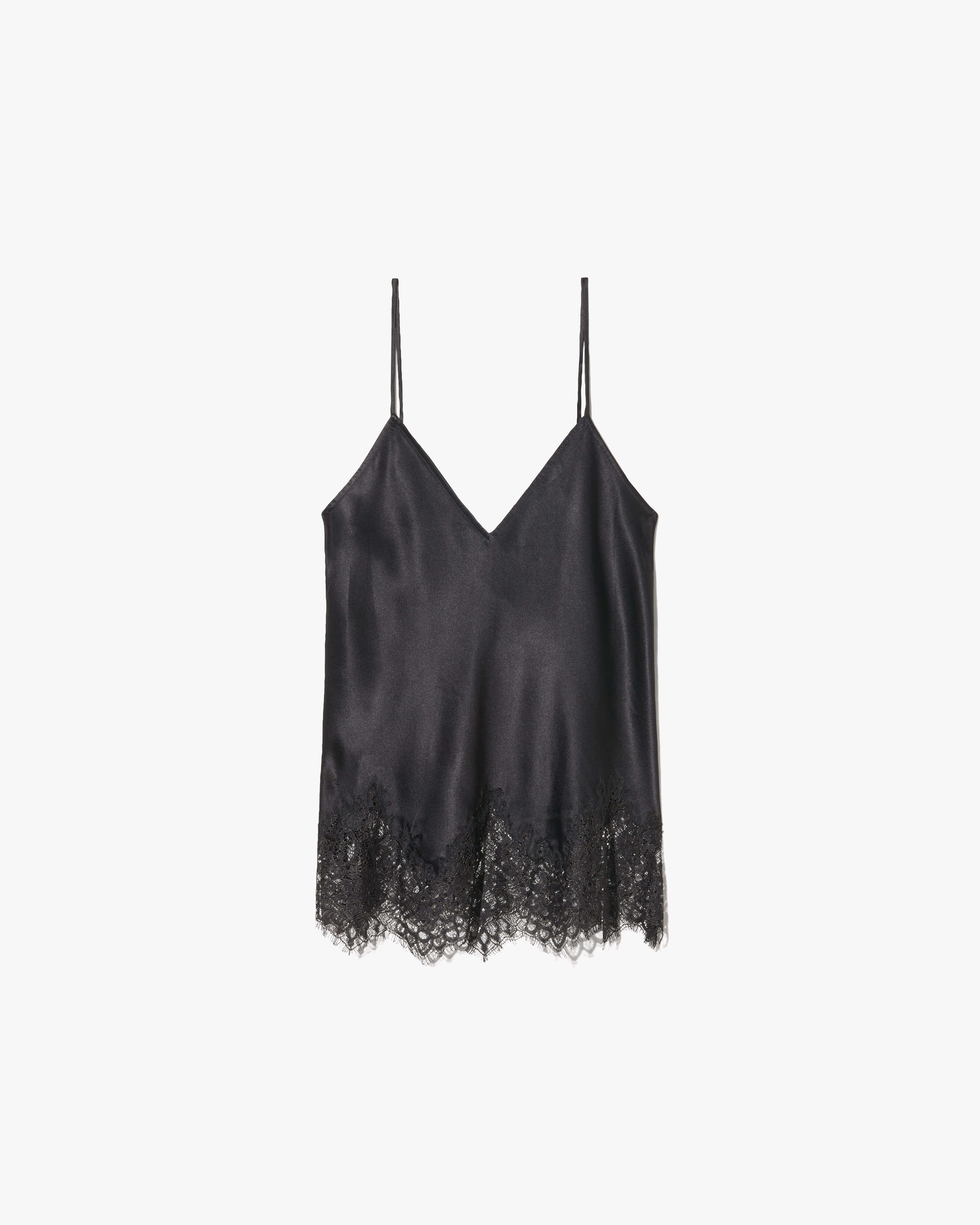 Nili Lotan - NADINE LACE CAMI SILK TOP