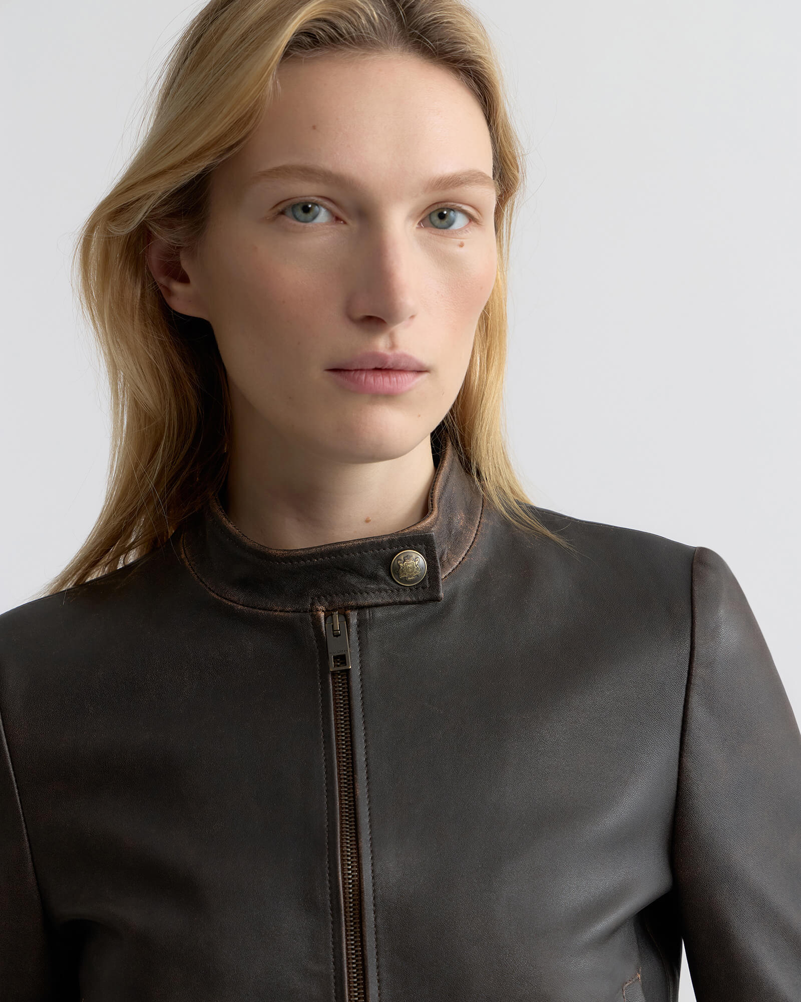 Nili Lotan - NICO SHRUNKEN LEATHER JACKET - Image 3