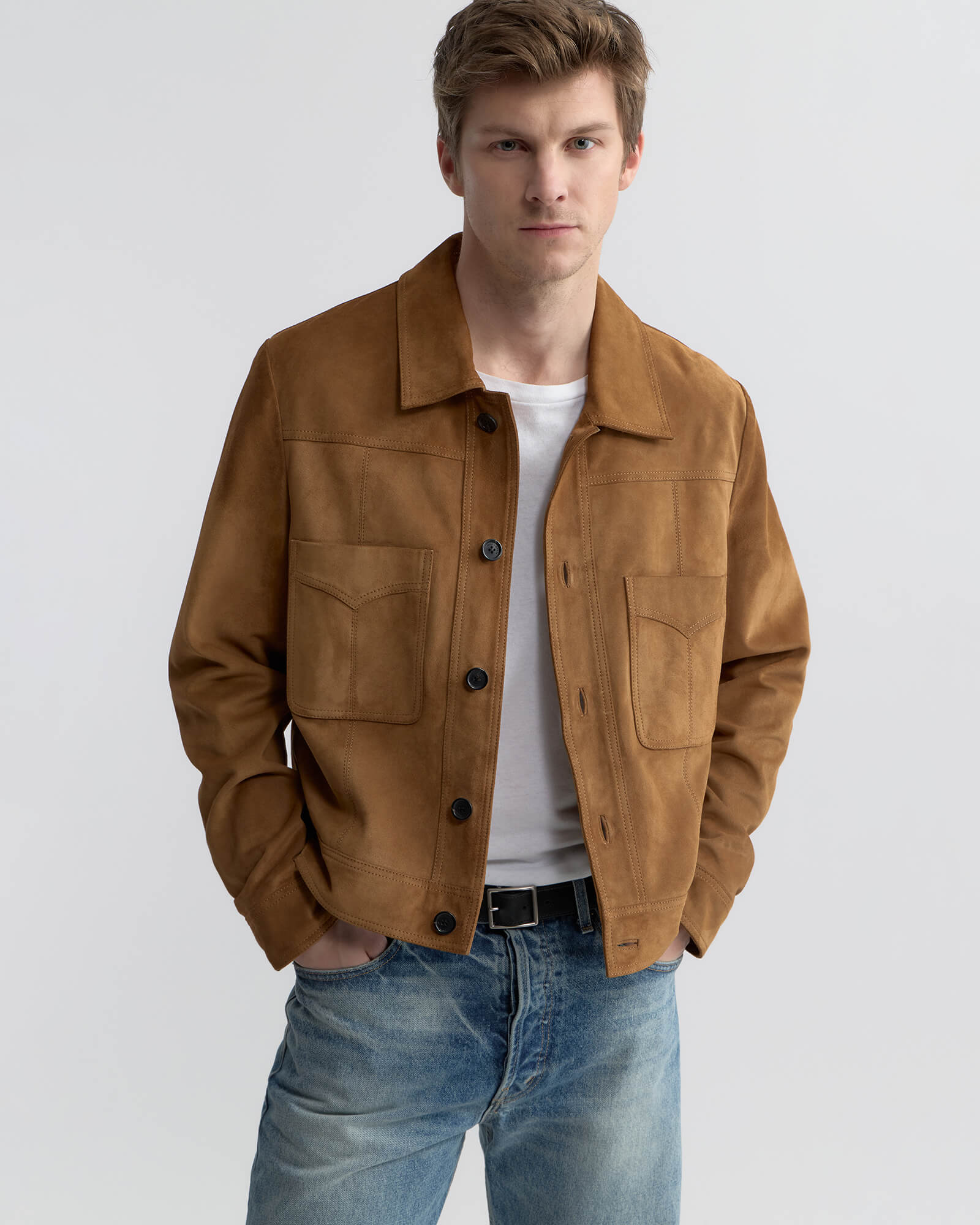 Nili Lotan - NIKITA SUEDE JACKET
