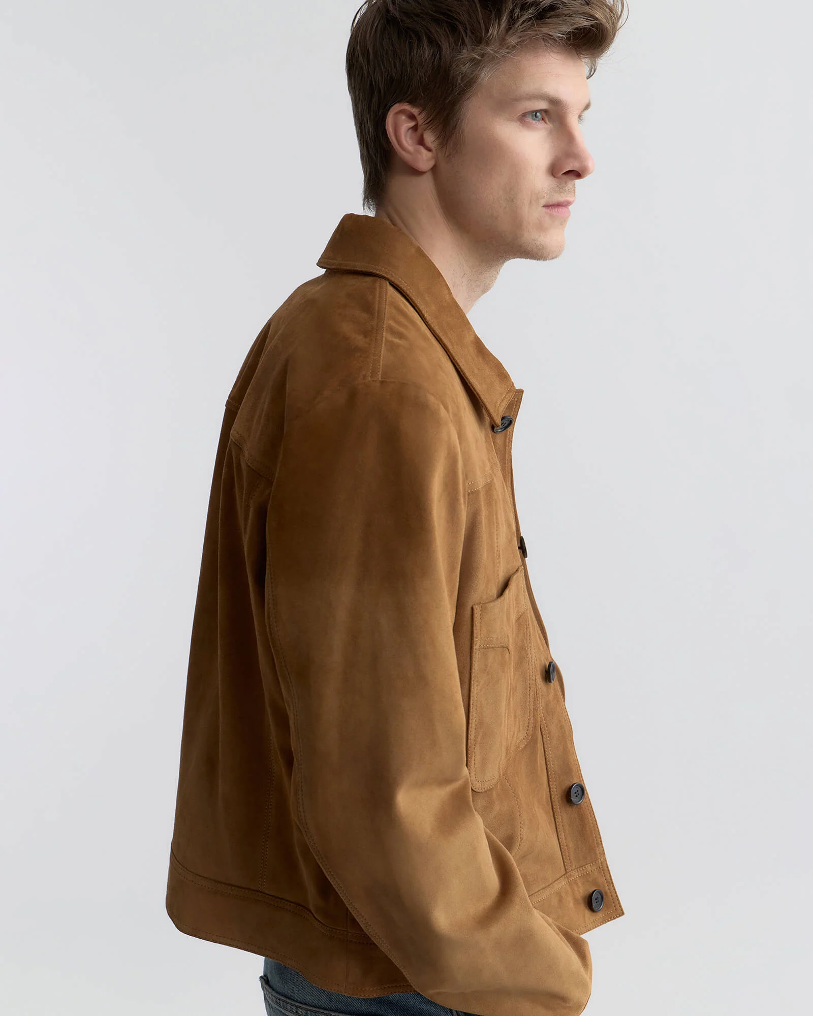 Nili Lotan - NIKITA SUEDE JACKET - Image 3