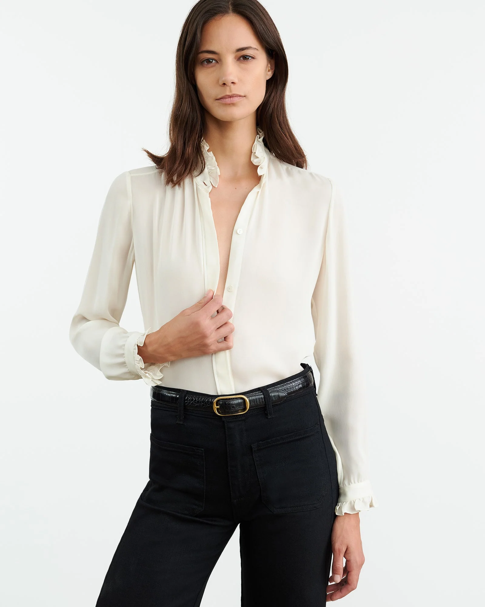 Nili Lotan - ORIN SILK SHIRT