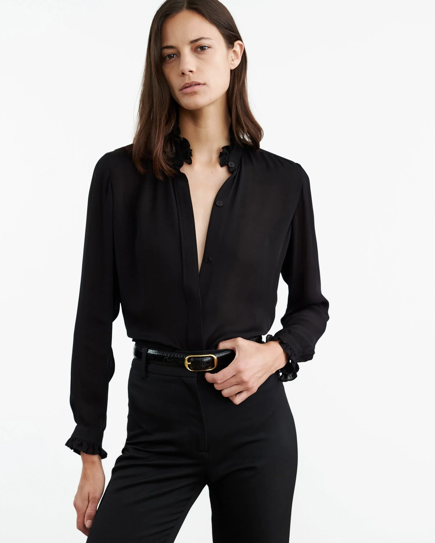 Nili Lotan - ORIN SILK SHIRT - Image 6