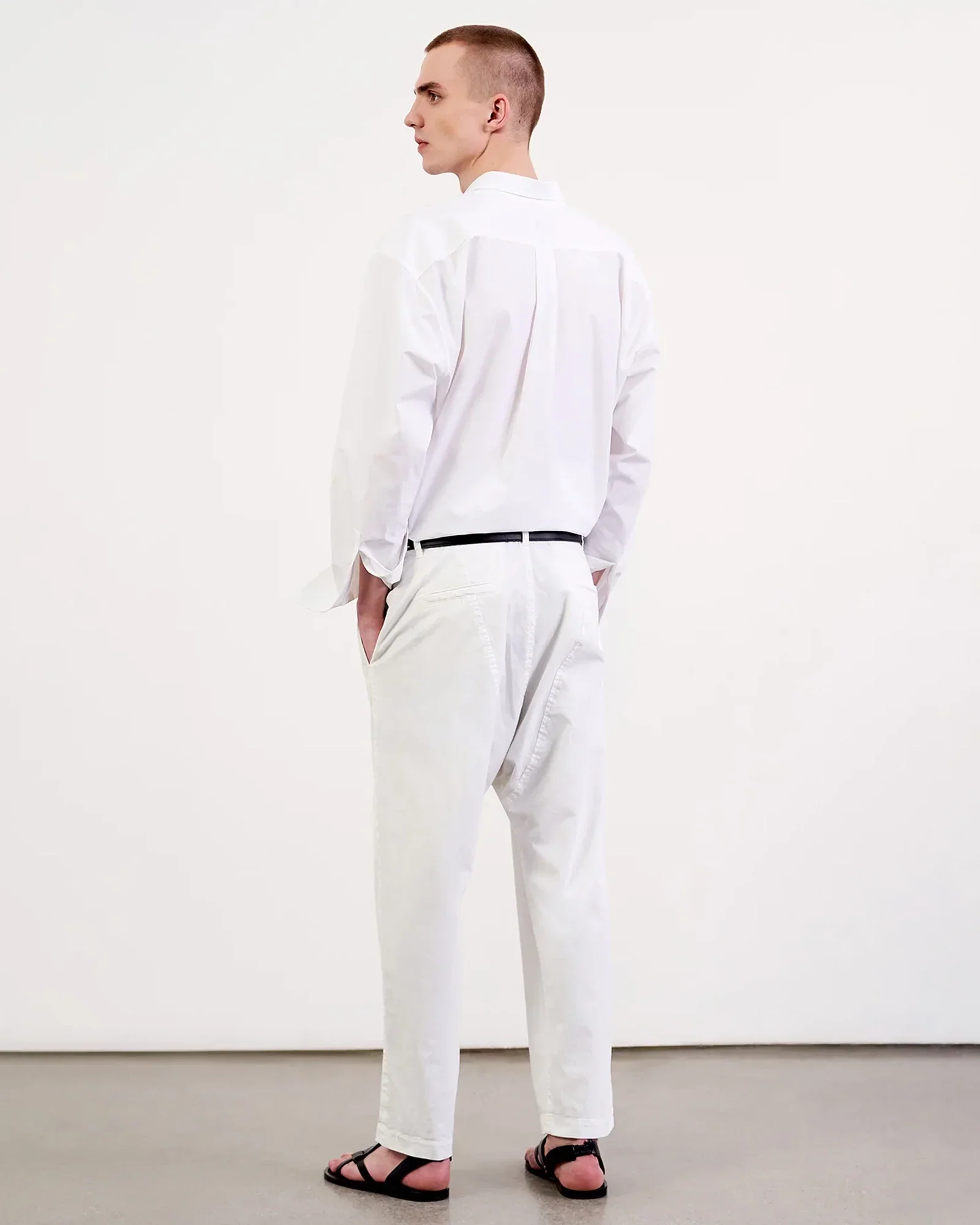 Nili Lotan - PARIS COTTON PANT - Image 5
