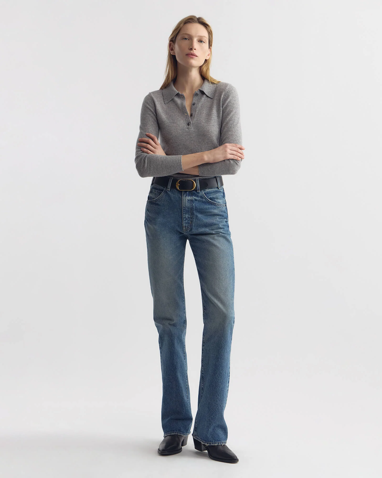 Nili Lotan - PRESCOTT SWEATER CASHMERE POLO - Image 6