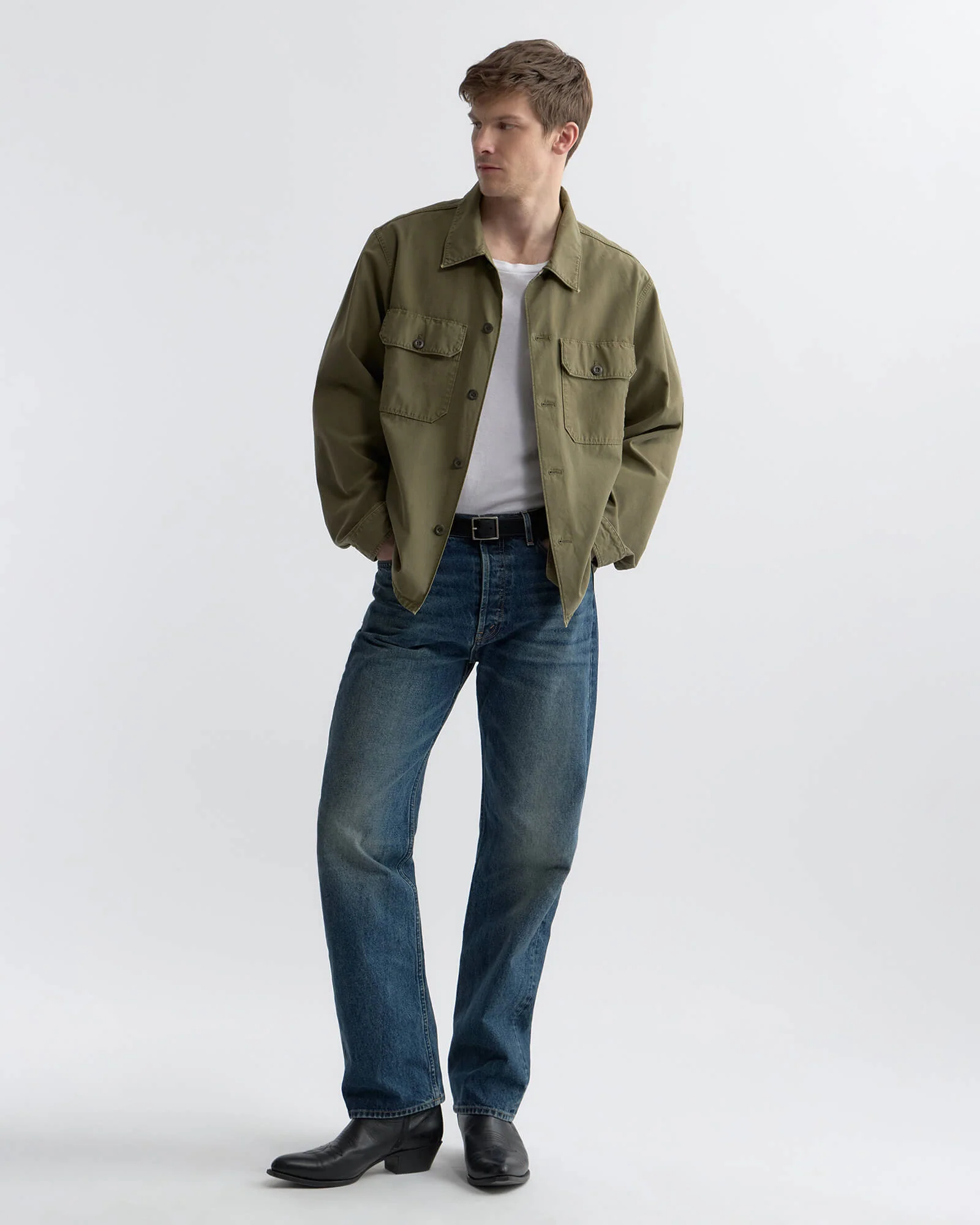 Nili Lotan - RENARD COTTON OVERSHIRT - Image 5
