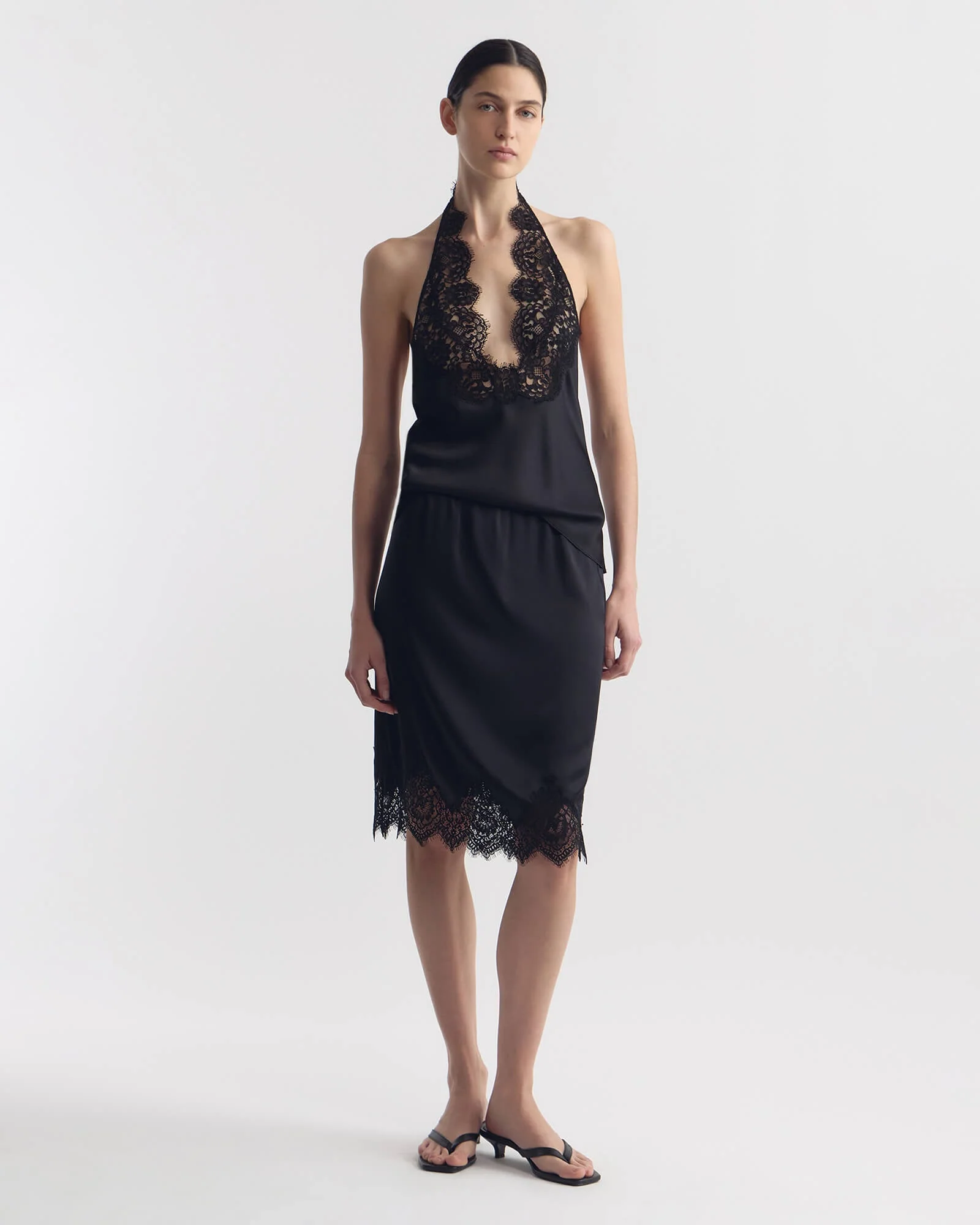 Nili Lotan - THEA LACE SILK SKIRT - Image 2