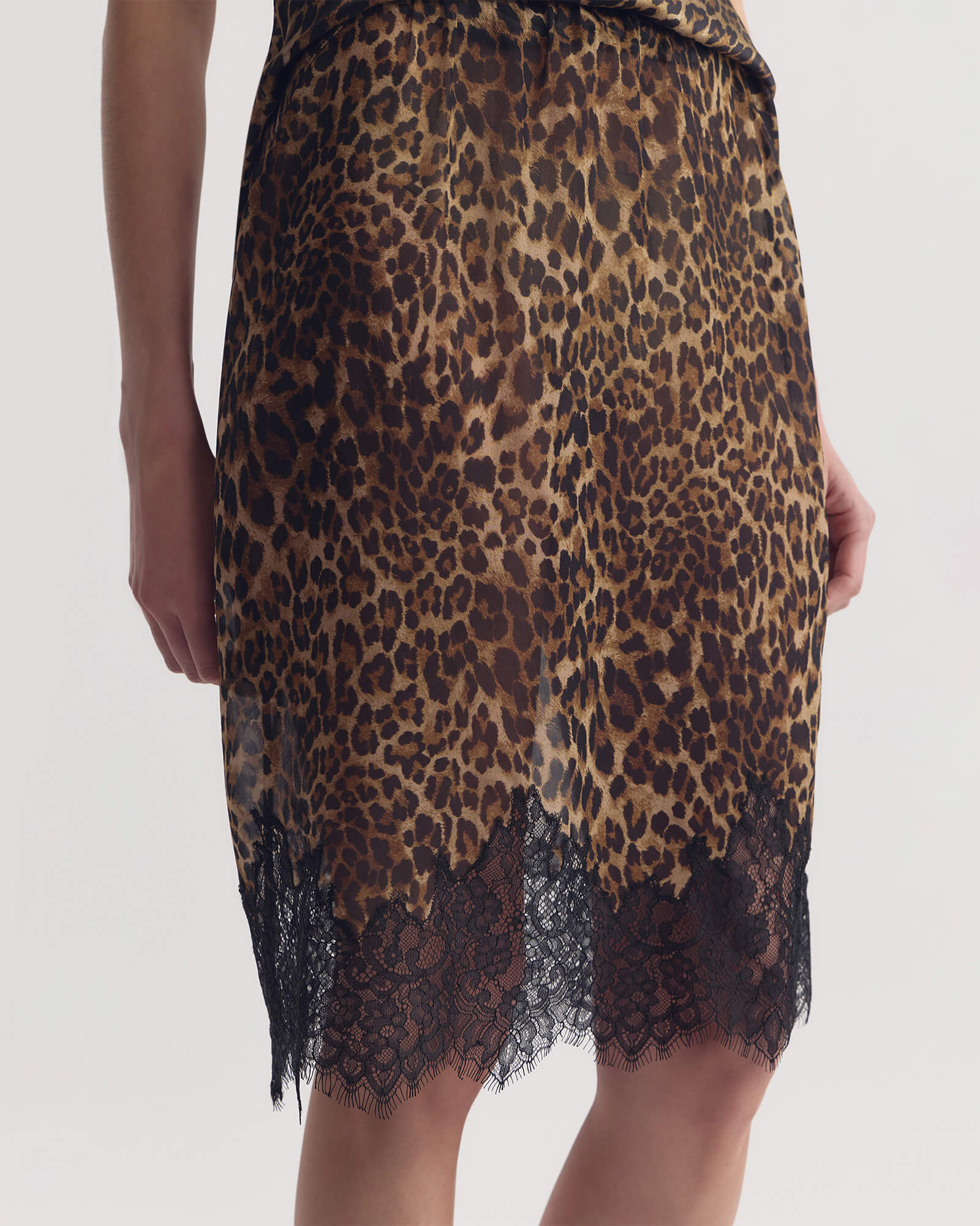 Nili Lotan - THEA LACE SILK SKIRT - Image 3