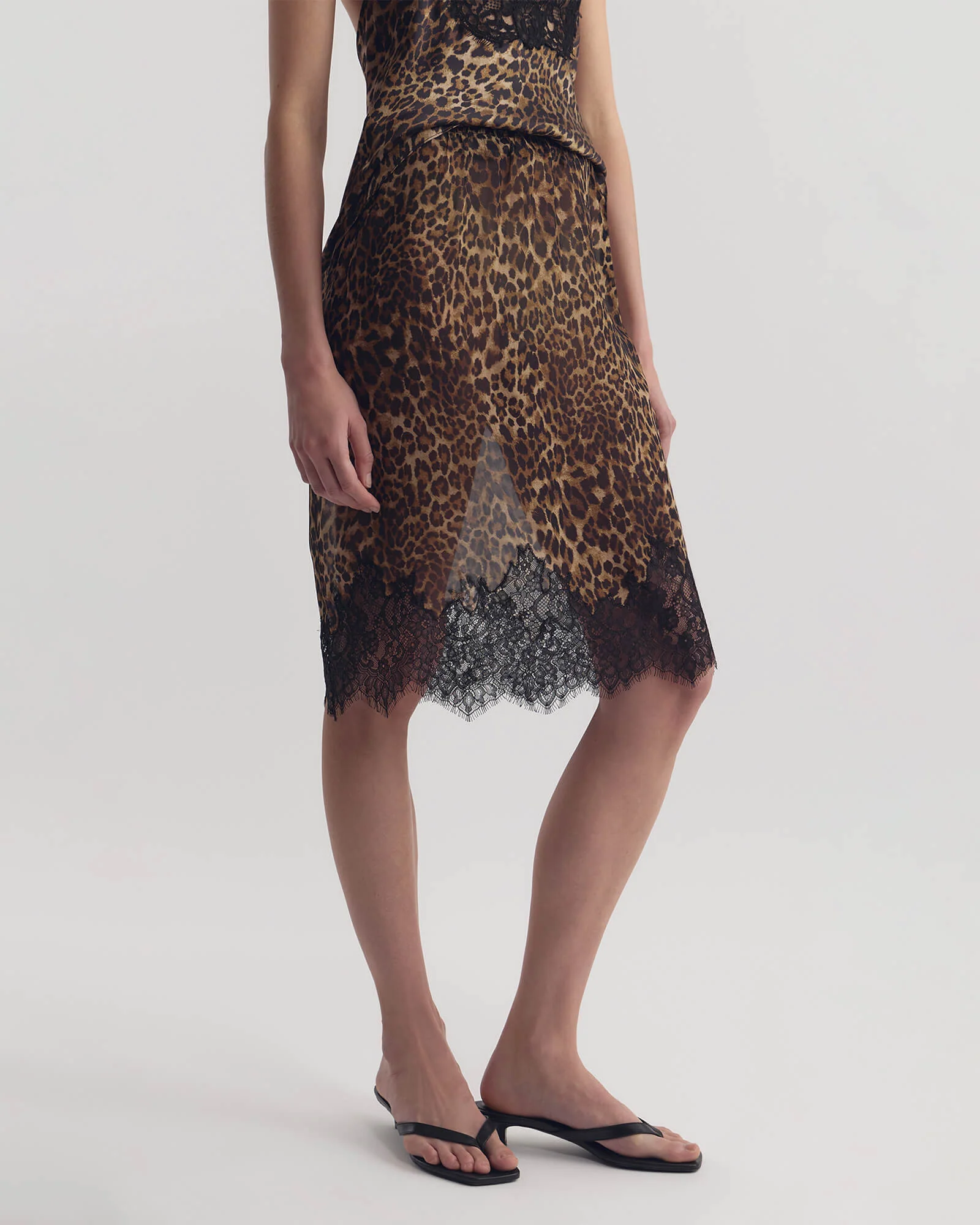 Nili Lotan - THEA LACE SILK SKIRT - Image 4