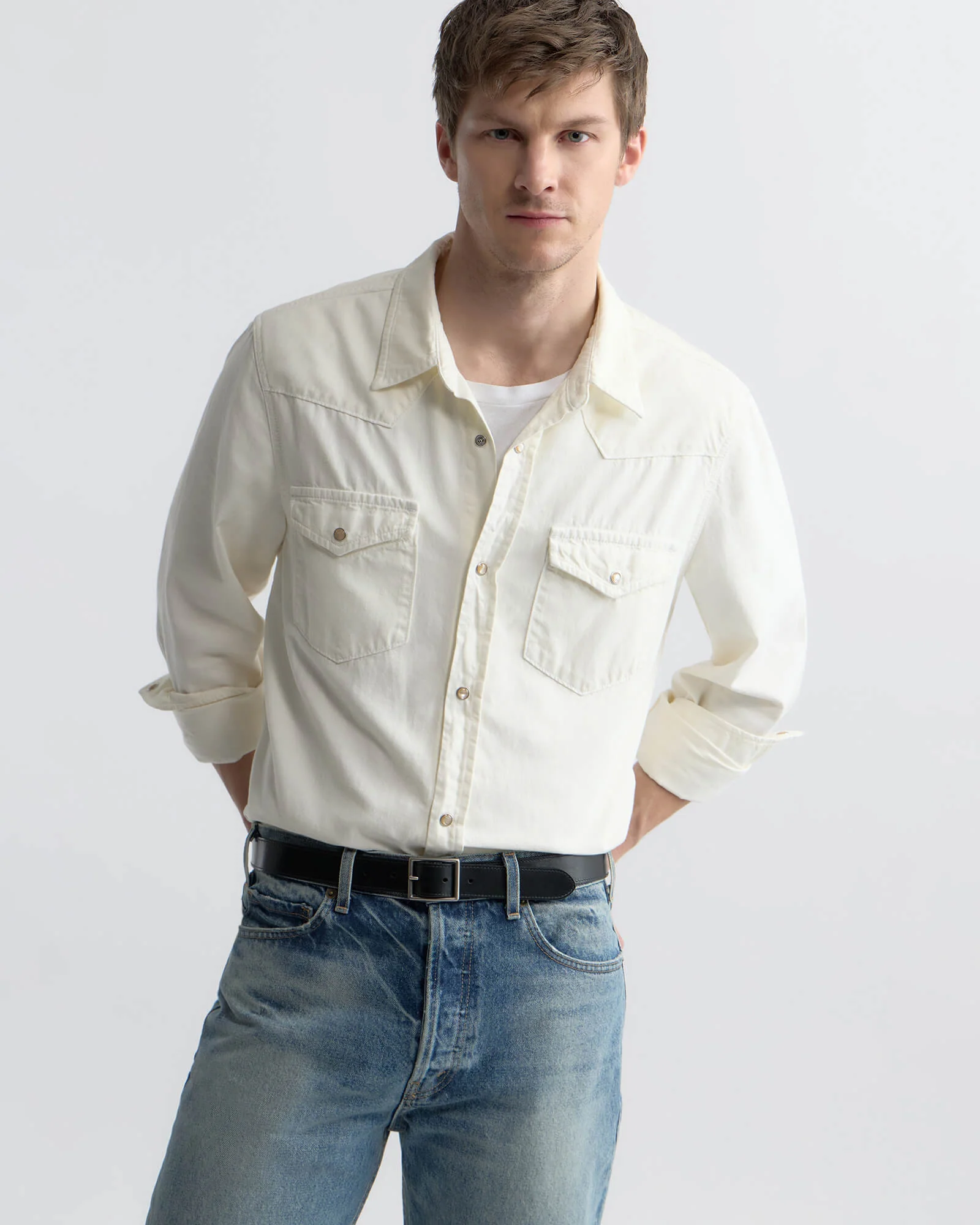Nili Lotan - TRAVIS DENIM SHIRT - Image 2