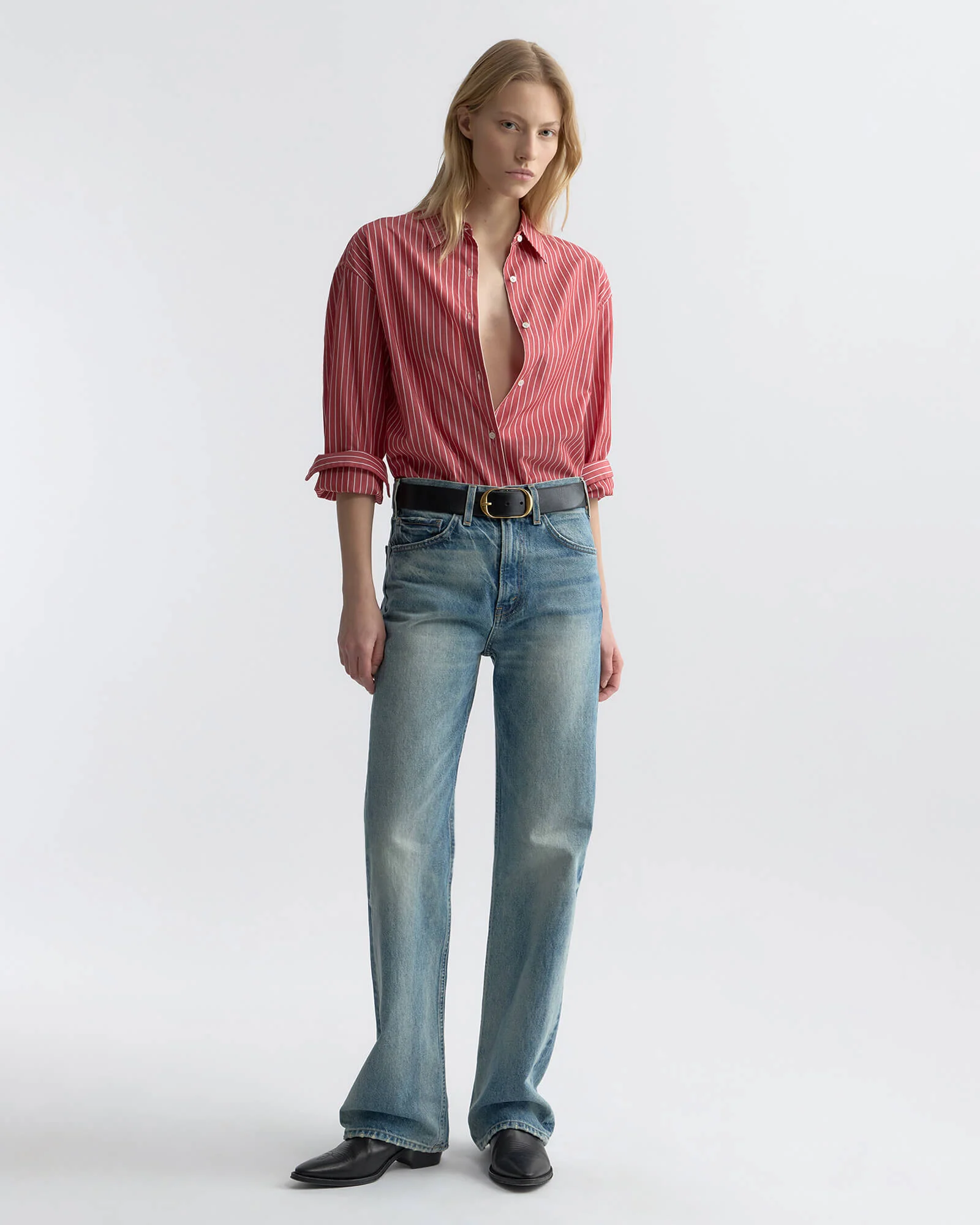 Nili Lotan - YORKE STRIPED COTTON SHIRT - Image 11