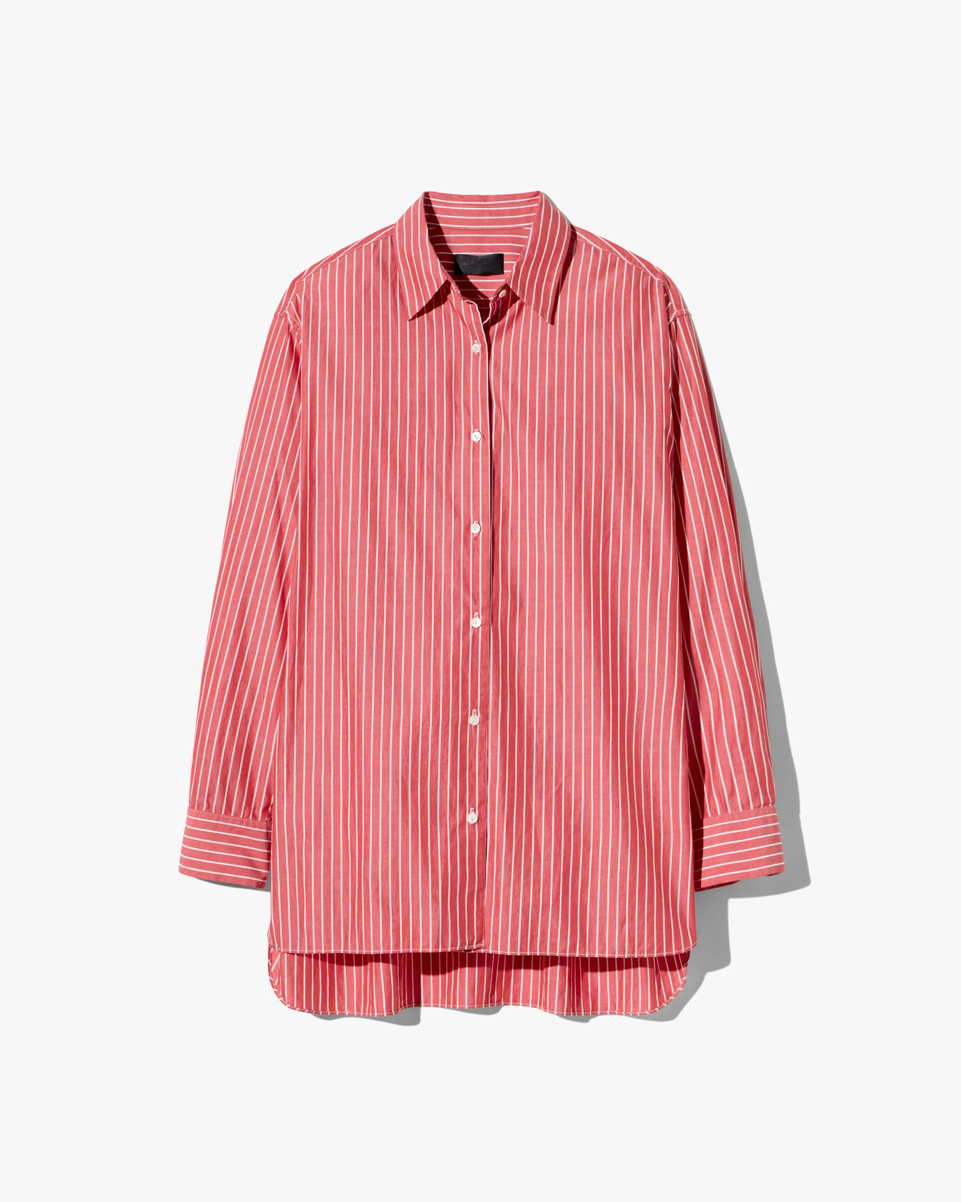 Nili Lotan - YORKE STRIPED COTTON SHIRT