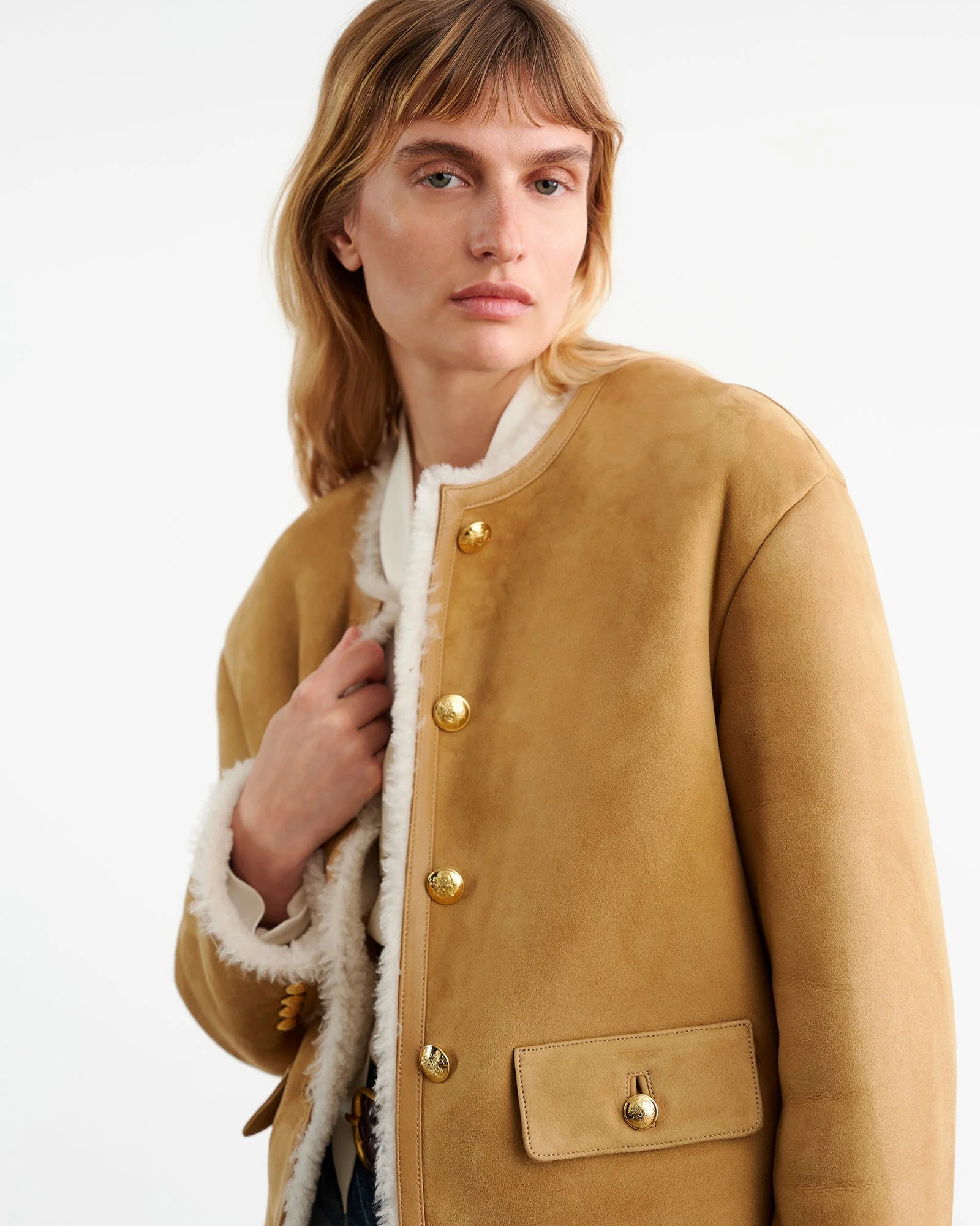 Nili Lotan - ZANIE SHEARLING JACKET - Image 3