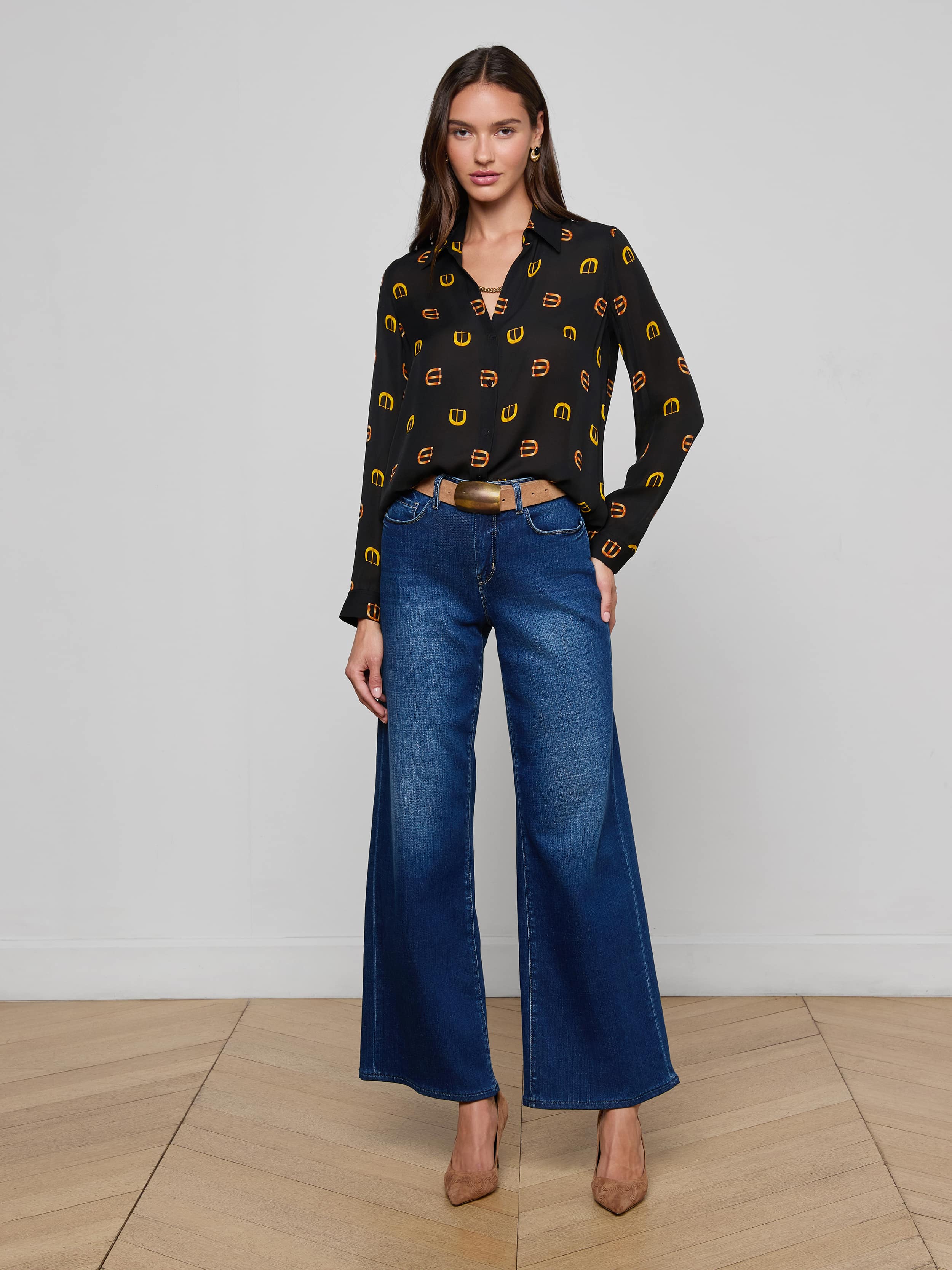 L'AGENCE - Nina Silk Blouse - Image 4