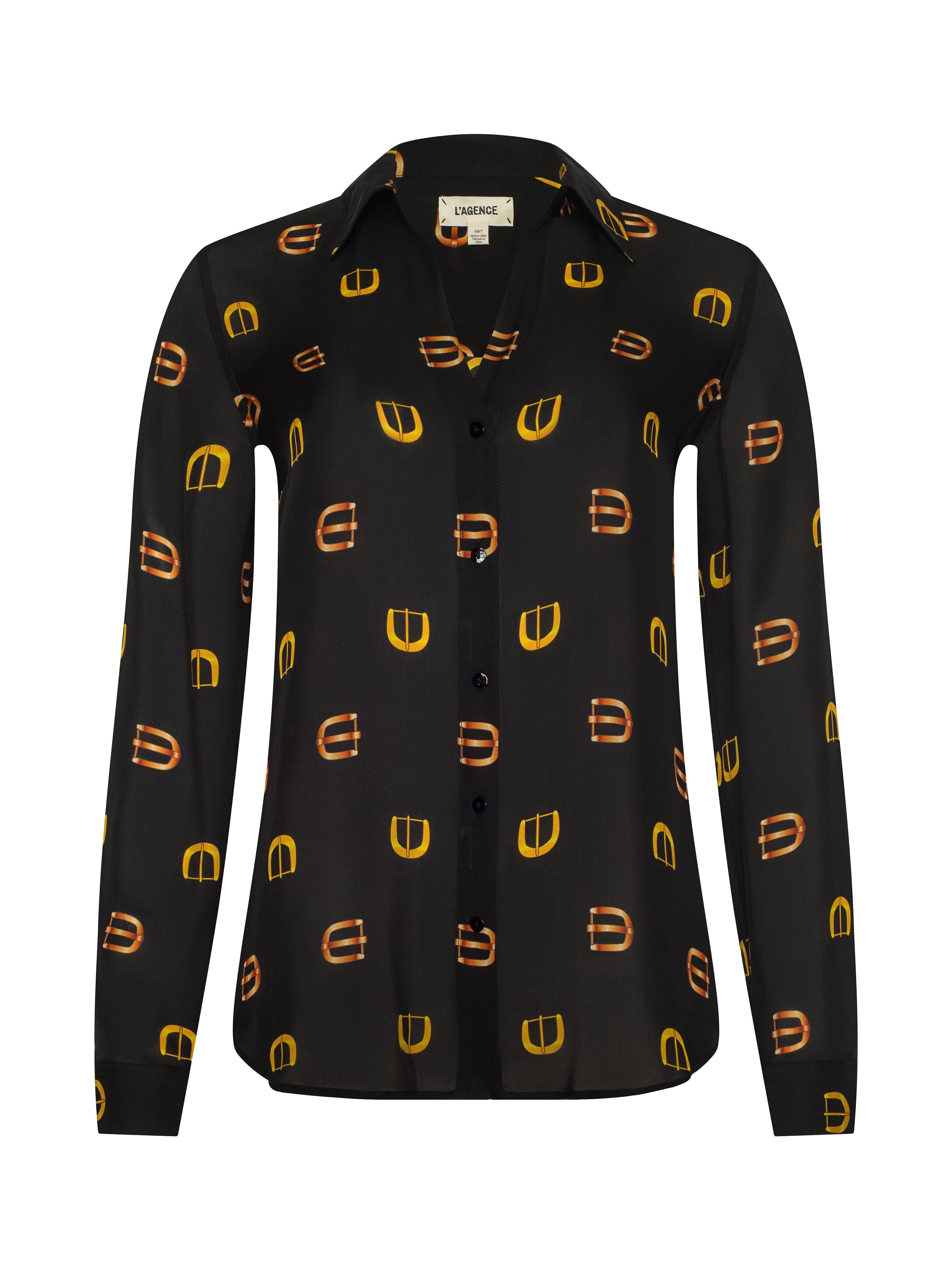 L'AGENCE - Nina Silk Blouse - Image 7