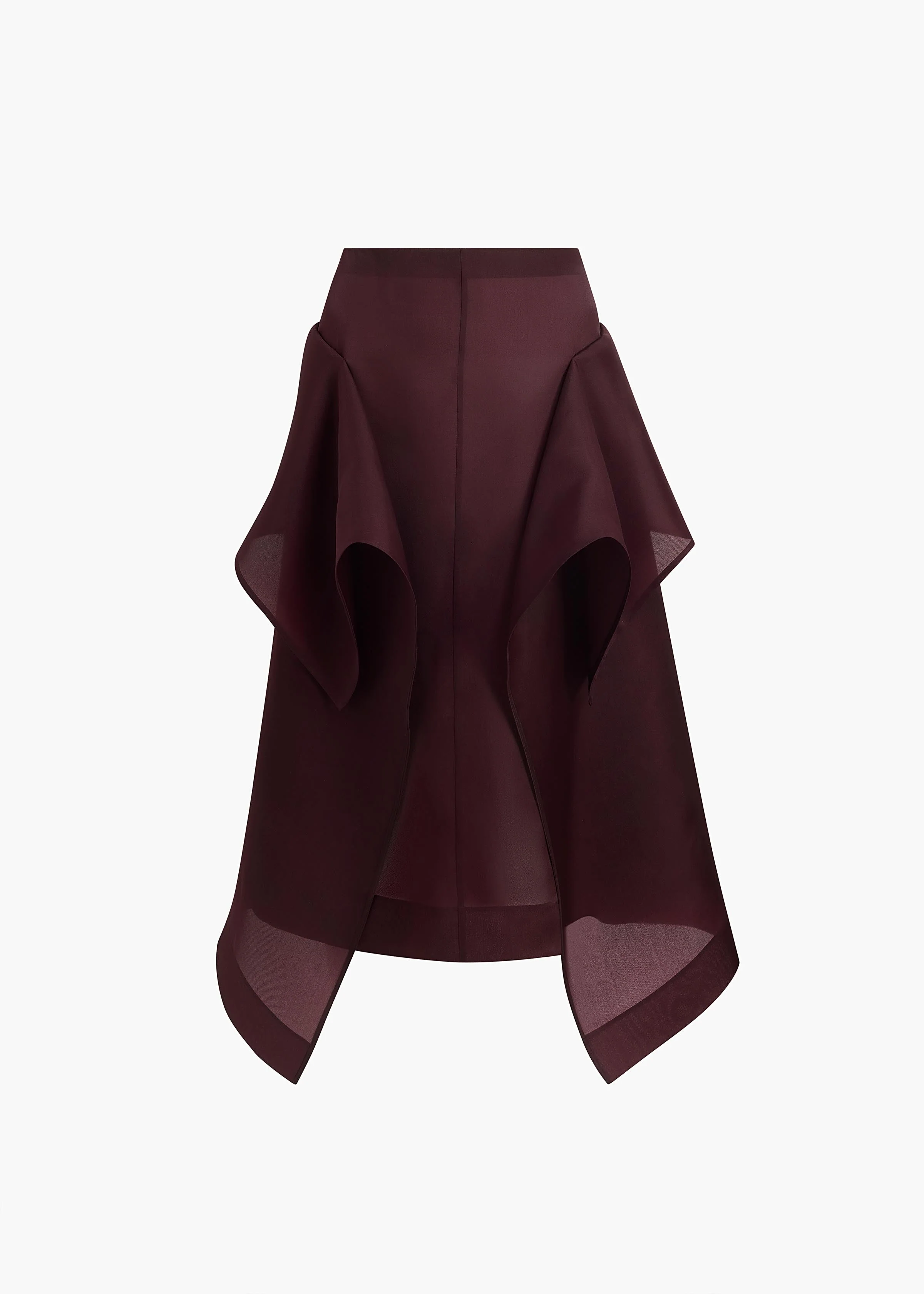 Khaite - Nina Skirt in Almandine - Image 8
