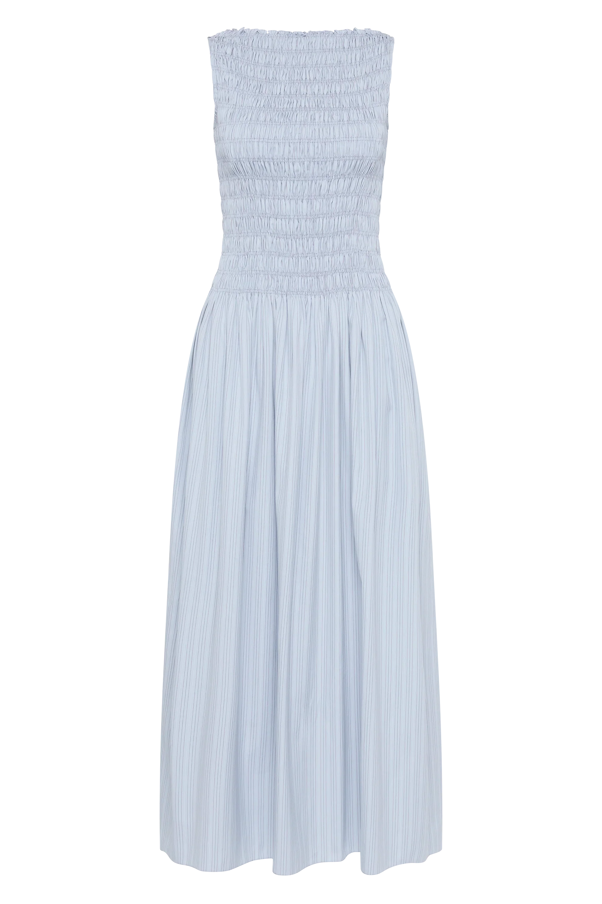 Faithfull - Noa Maxi Dress Blue Pinstripe - Final Sale - Image 8