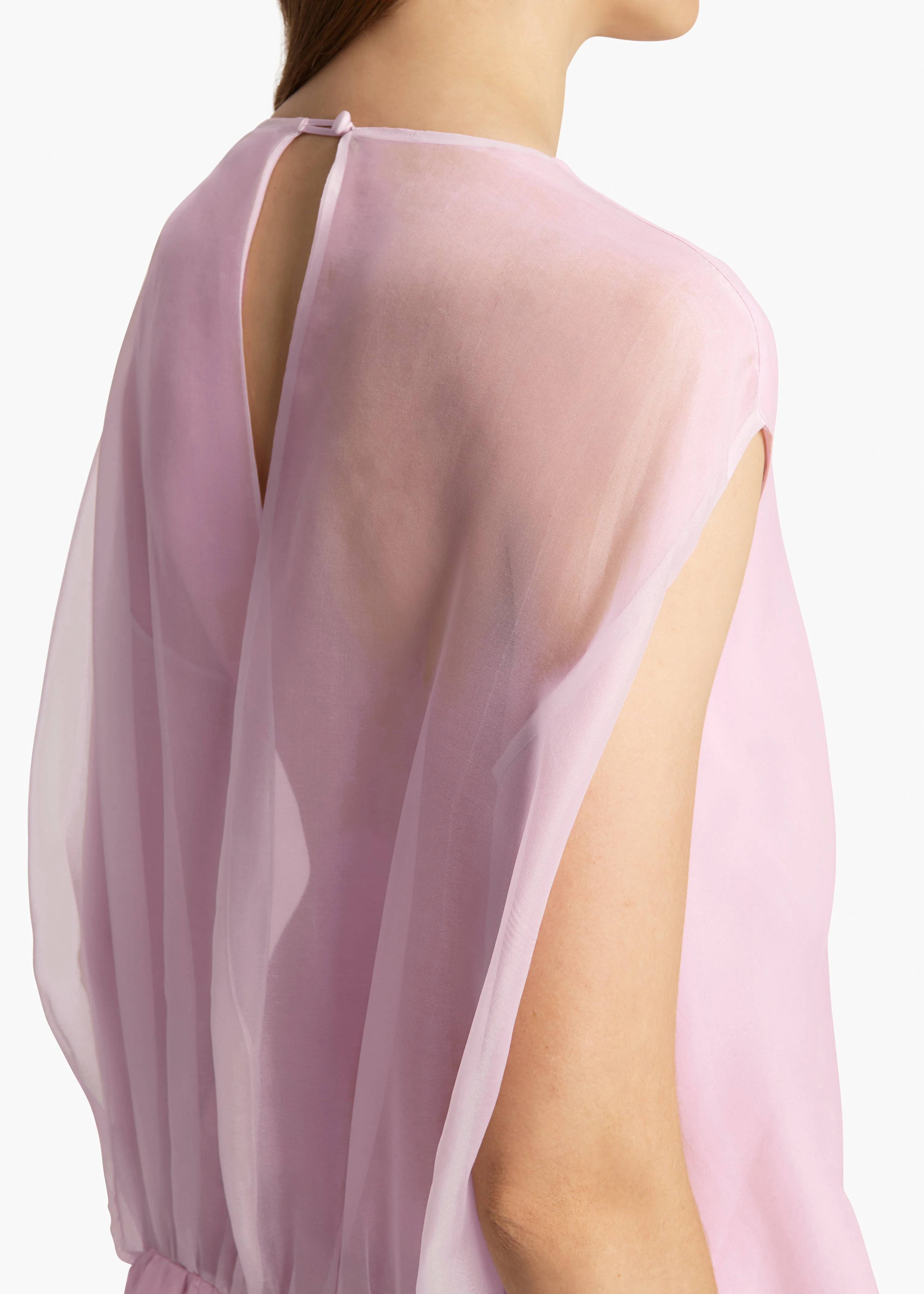Khaite - Noah Dress in Peony - Image 6