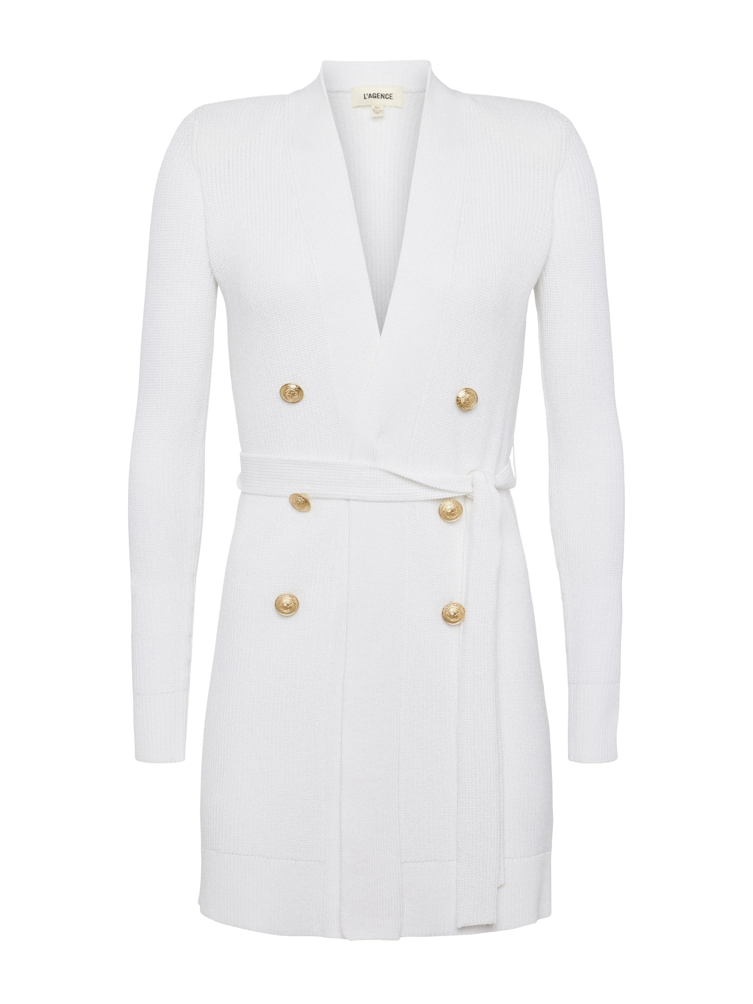 L'AGENCE - Noe Double - Breasted Cardigan - Image 12